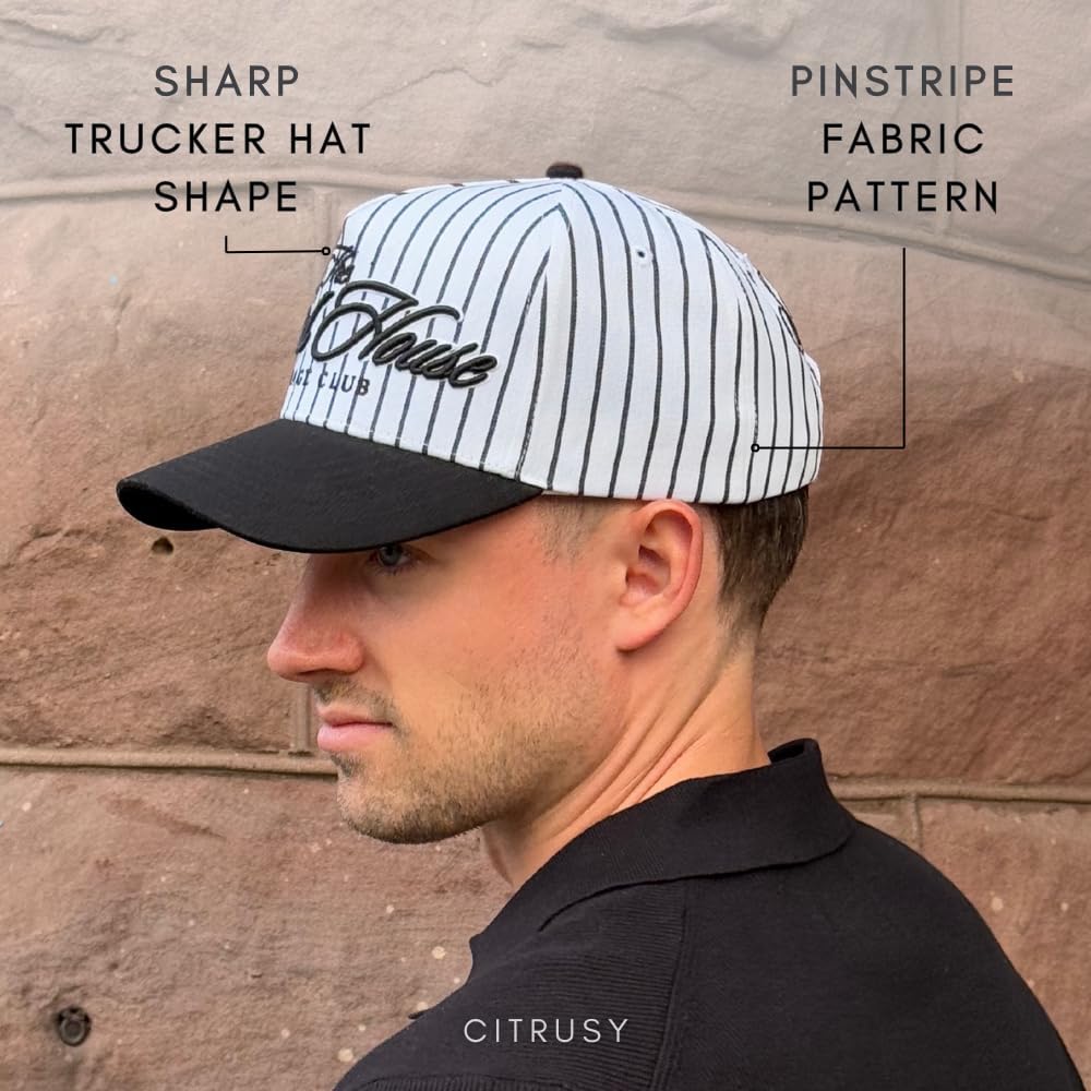 Vintage Fashion Trucker Hat | Men & Women | Trendy Cute Retro Red Caps for Country & Western | Camo Fur Cotton | Snapback - Image 5