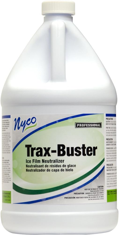 Nyco Products NL174-G4 Trax Buster Ice Melt Film Neutralizer, 1-Gallon Bottle (Case of 4)