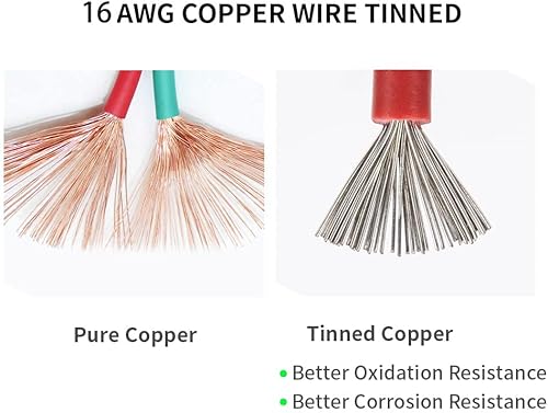 Miniatura 2 de Conectores impermeables de 2 pines, conector de cable eléctrico impermeable de 16 AWG, macho hembra de desconexión rápida para automóvil, camión,