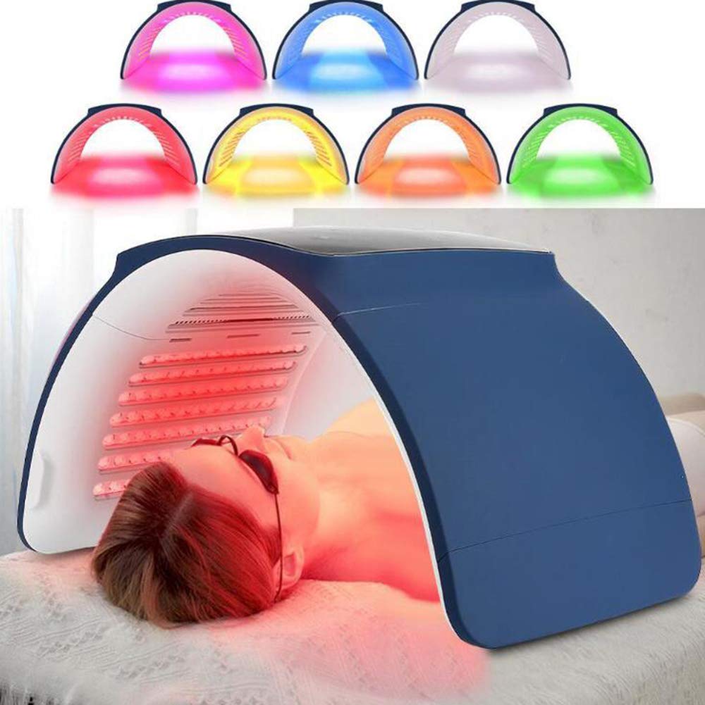 Profesional 7 Colores Terapia de luz LED de fotones rejuvenecimiento de la Piel PDT fototerapia apretar la Piel eliminación de acné máquina de la Belleza