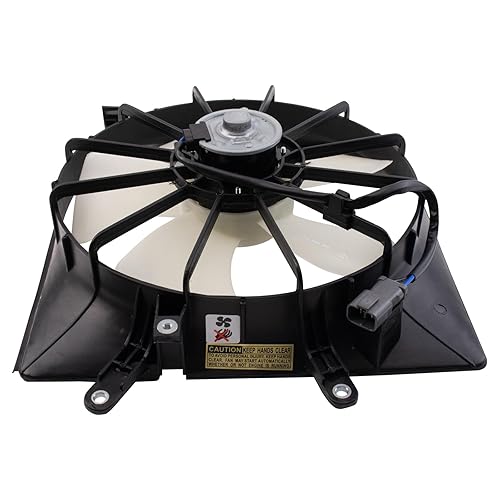 Vista 691 de TRQ Conjunto de ventilador de refrigeración dual compatible con Infiniti EX35 2009 FX35 FX50 2007-2008 G35 2008-2013 G37 2012-2013 M35h 2014-2015