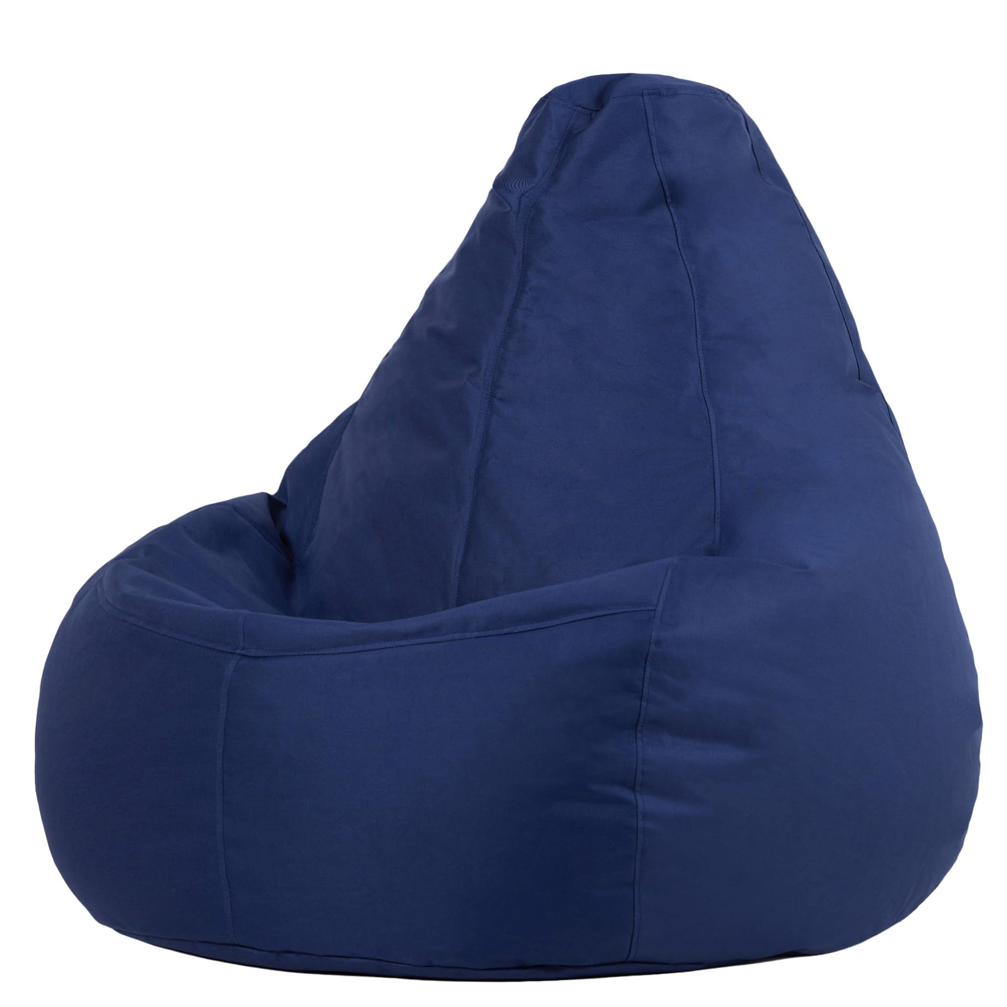 icon Dalton High Back Adult Gaming Indoor Outdoor Bean Bag Chair - Blue