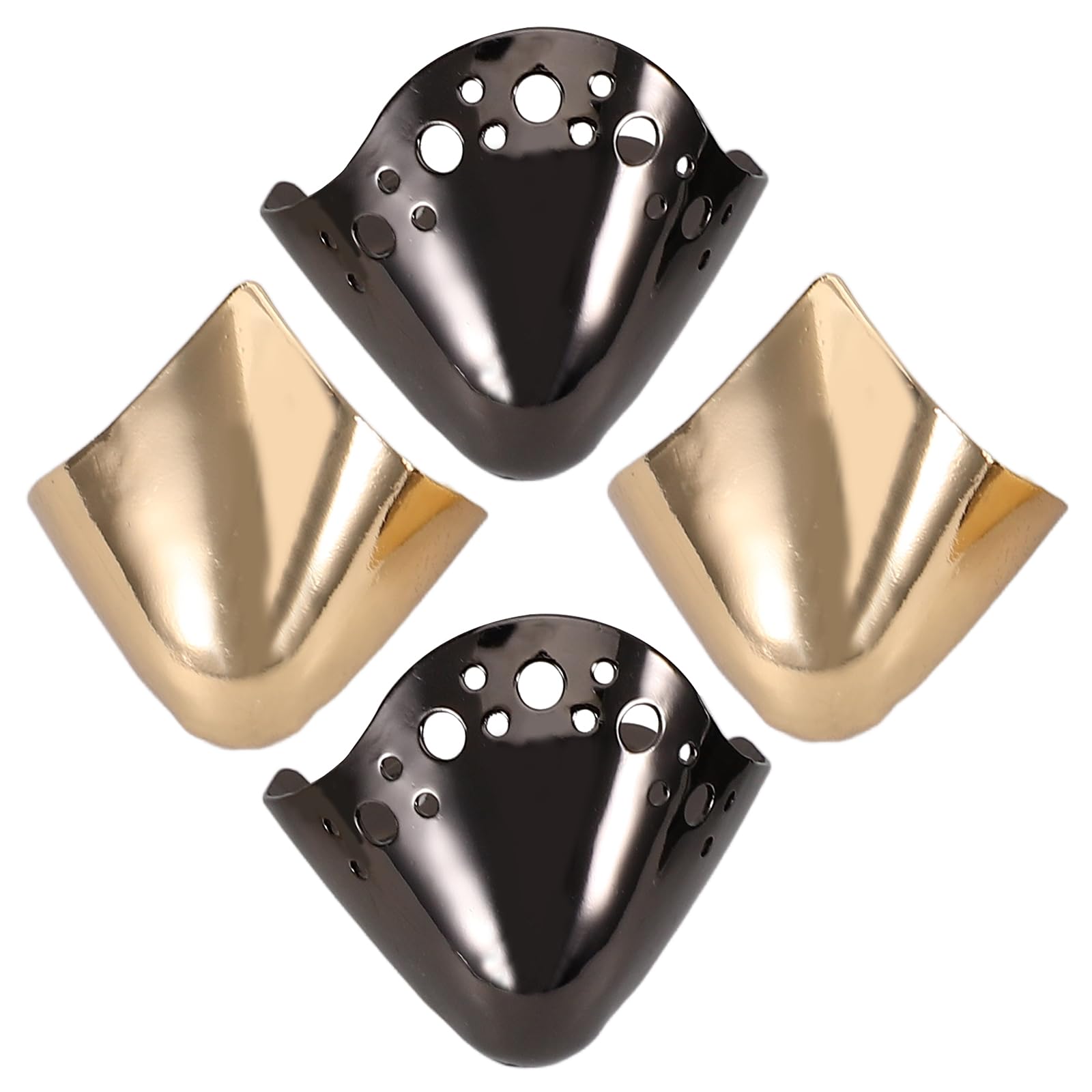 VALICLUD De Punta Para Zapatos De Tacón Alto Metálicos Cubiertas Decorativas Para Puntera De Zapatos Puntiagudos Accesorios Para Mujer Protección Y Estilo Elegante