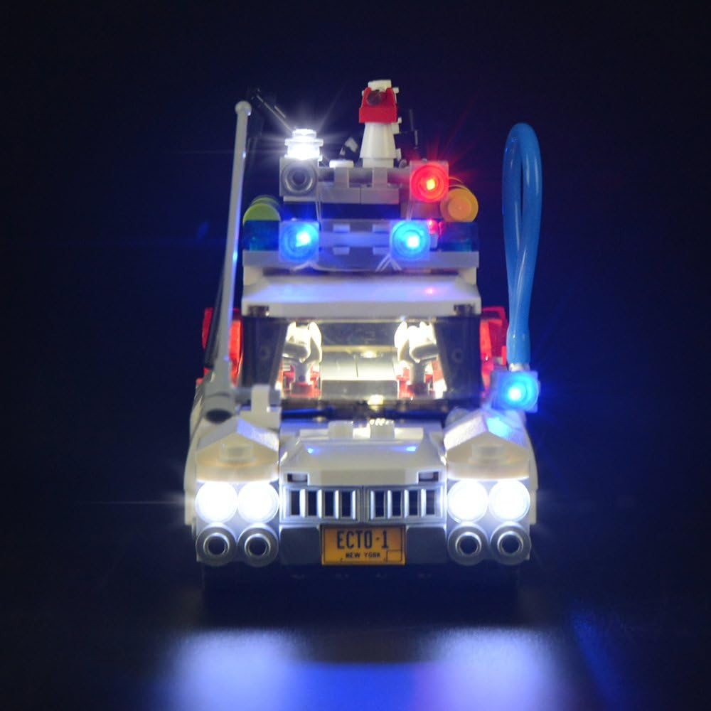 LIGHTAILING Light Set for (Ecto-1) Building Blocks Model - Led Light kit Compatible with Lego 21108(NOT Included The Model)