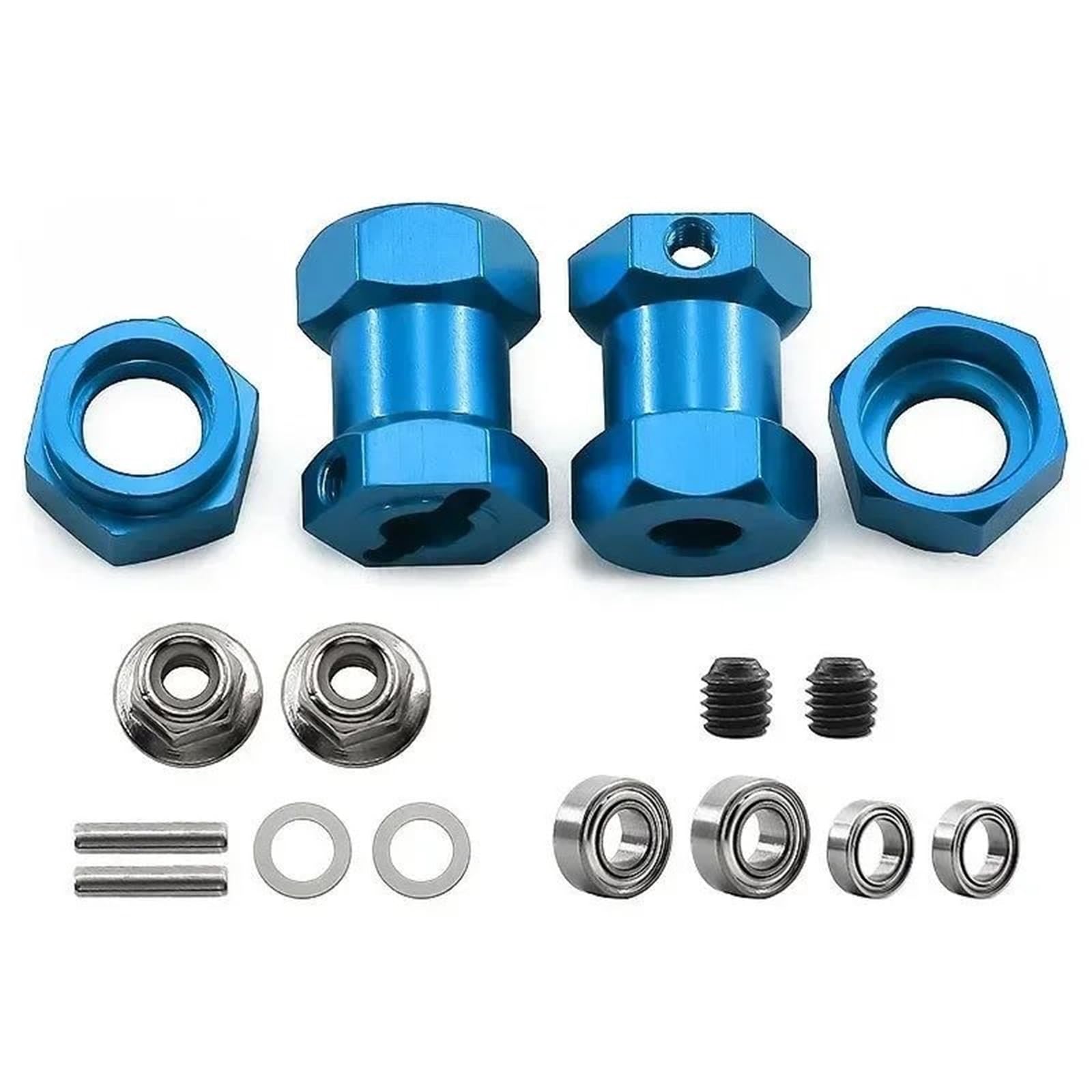 Adattatore Mozzo Esagonale Ruota 12 Mm Metallo Per Tamiya Dt02 Dt-02 Dt03 58354 Frog 58346 Wr-02 Rc Parti Aggiornamento Auto Decorative Ricambi Modellini RC