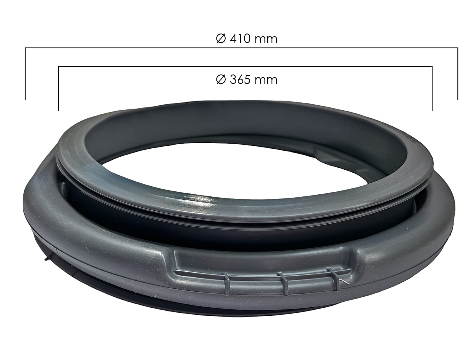 Anello Anteriore Evo II Per Lavatrice Ariston Indesit Originale 092156 - Foto 2