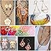 Colle 300pcs 8x12mm Crystal Beads for Jewelry Making Teardrop Beads Kits Gemstone Loose Beads Center Drilled with Storage Box