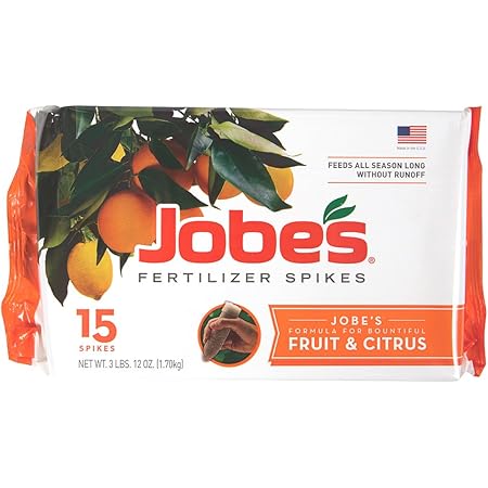 Jobe's 01612 1612 Fertilizer Spike, 15, Brown