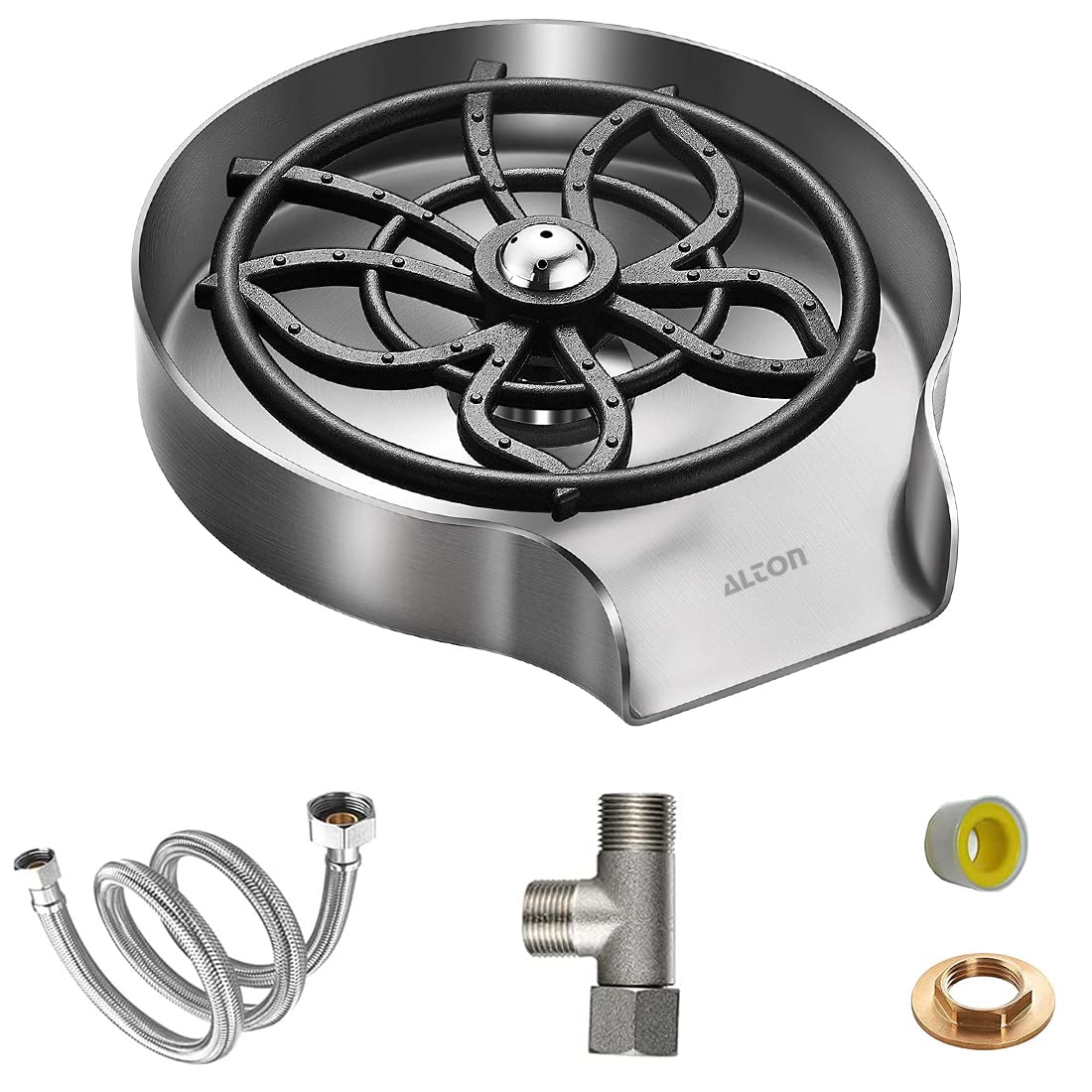 ALTON ALD905, SS-304 Grade, Glass Rinser for Kitchen Sink, Brushed Nickel (B0BV69L532) Amazon Price History, Amazon Price Tracker