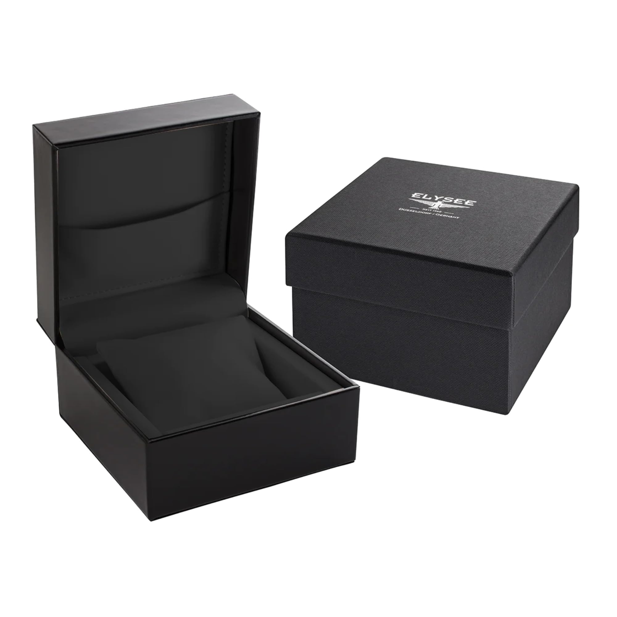 Elysee Herrenuhr GMT PRO. 40 mm 20 ATM Herren zweite Zeitzone, Verschraubte Krone, Leuchtzeiger, Datumsanzeige 80590, 80591, 80592, 80593, 80594, 80598, 80599, 80600, 80615