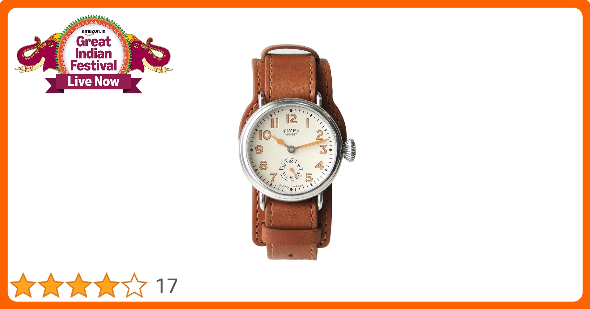 TIMEX MIDGET 100周年記念モデル　TW2R45000 Timex Midget Japan Limited Edition Cream Dial Watch