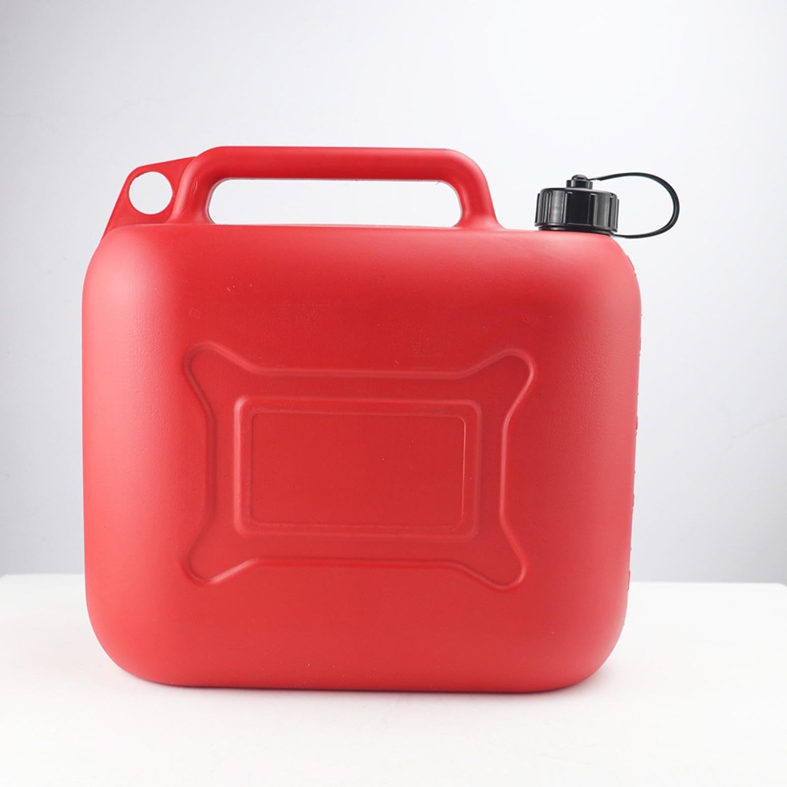 Bidón de Almacenamiento de Aceite líquido con Tapa, Ligero y vacío, para, portátil, para emergencias en vehículos Todo Terreno, 10 L