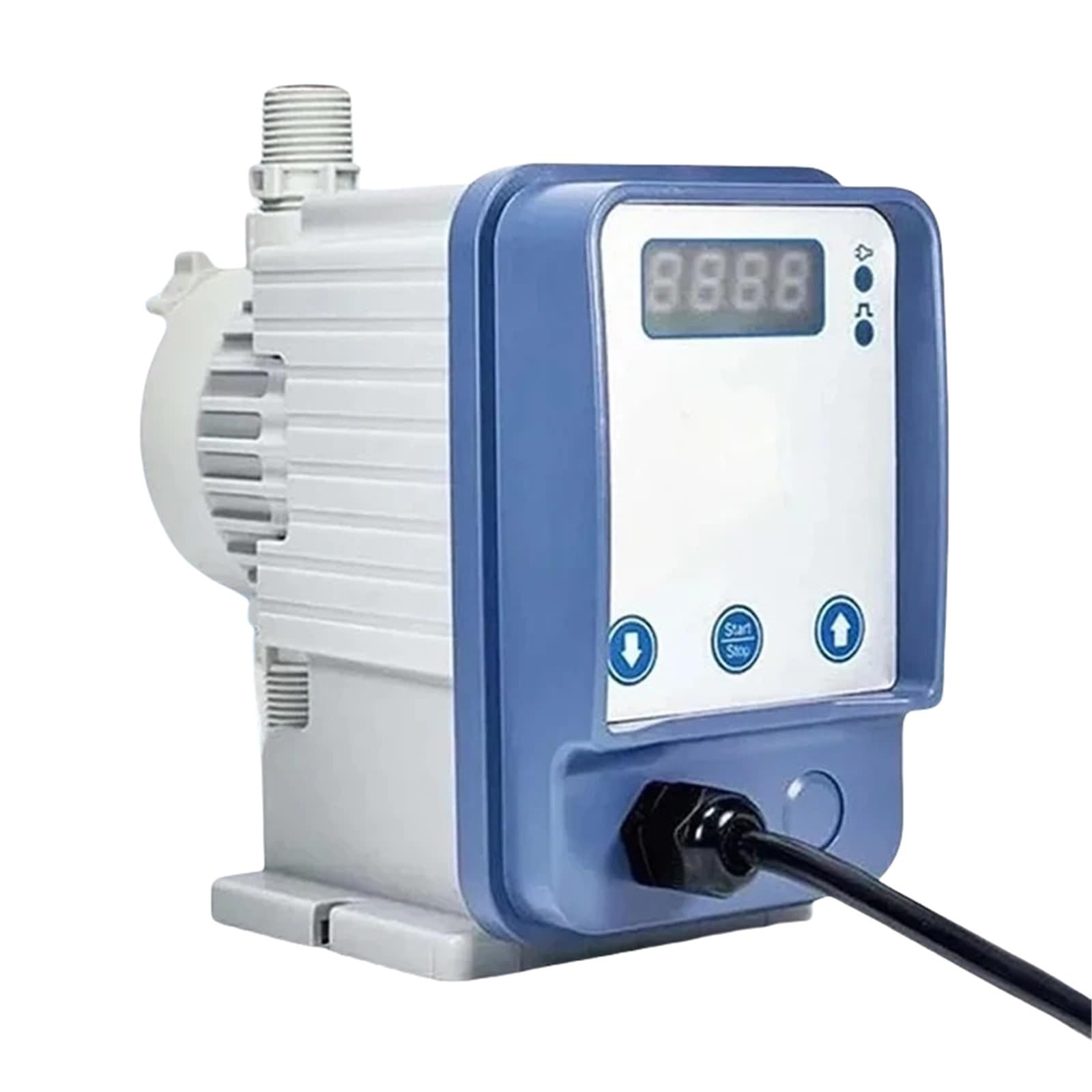 Pompa dozująca membranowa 220V Mikrokwasowa Elektromagnetyczna Pompa Membranowa, Chemiczna Pompa Dozująca Chlor do Uzdatniania Wody(15LH3bar)