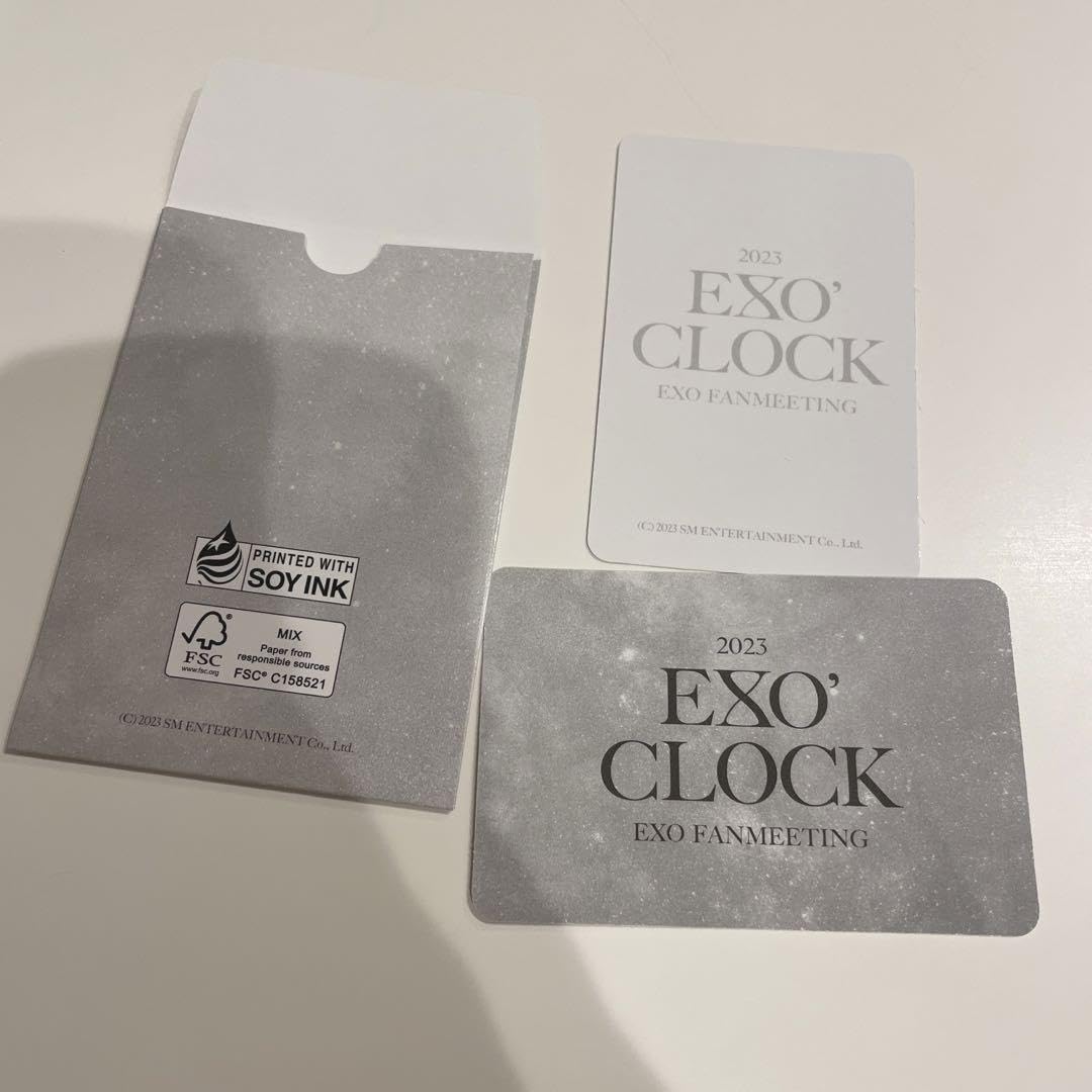 EXO CLOCK ベッキョンフォーチュンスペシャルウルロントレカ