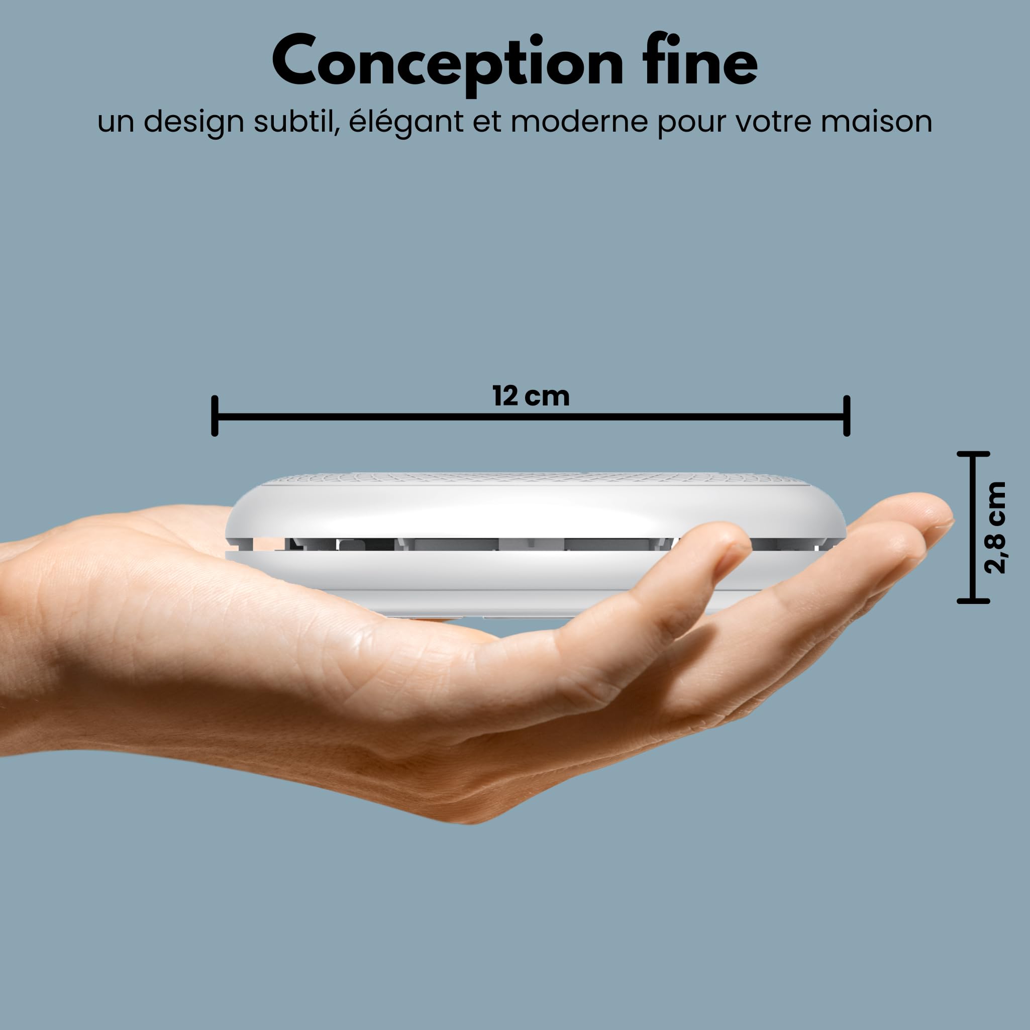 Aroha Link Détecteur Combiné avec Fumée et Monoxyde de Carbone Interconnecté - Batterie de 10 Ans – Alarme Incendie & Détecteur de CO Connecte - 3 pièces