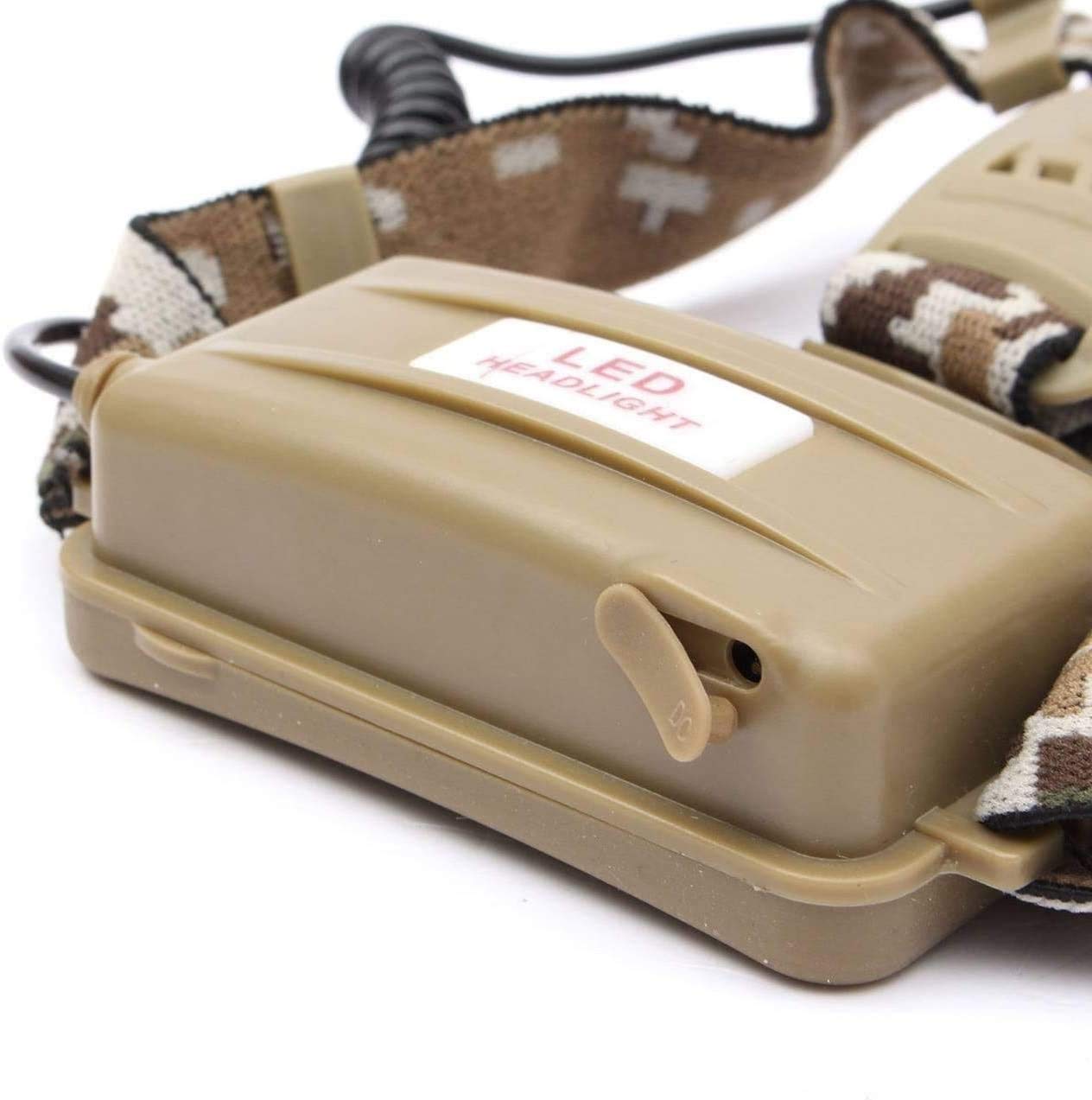 Latarka czołowa ADITAM Led-T6 Spot (ostrość), 3 tryby, 8000 lumenów Wodoodporna ładowana przez USB, bliska praca Head Light na zewnątrz Camping Double the comfort