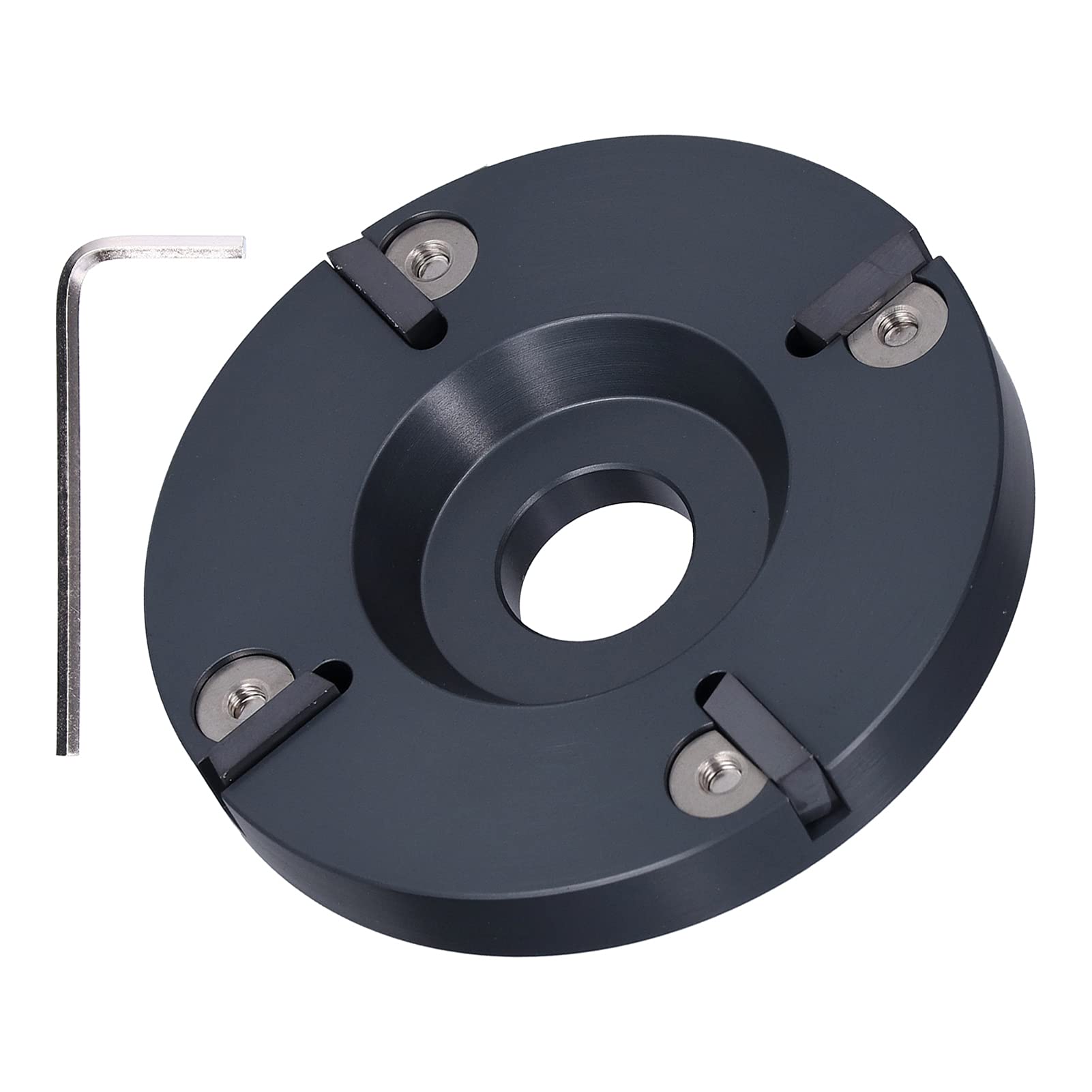 Herramienta de placa de disco de recorte de pezuñas Cabezal cortador eléctrico de aleación de aluminio con 4 cuchillas para ganado, ovejas, ganado, caballos, piezas de recorte de