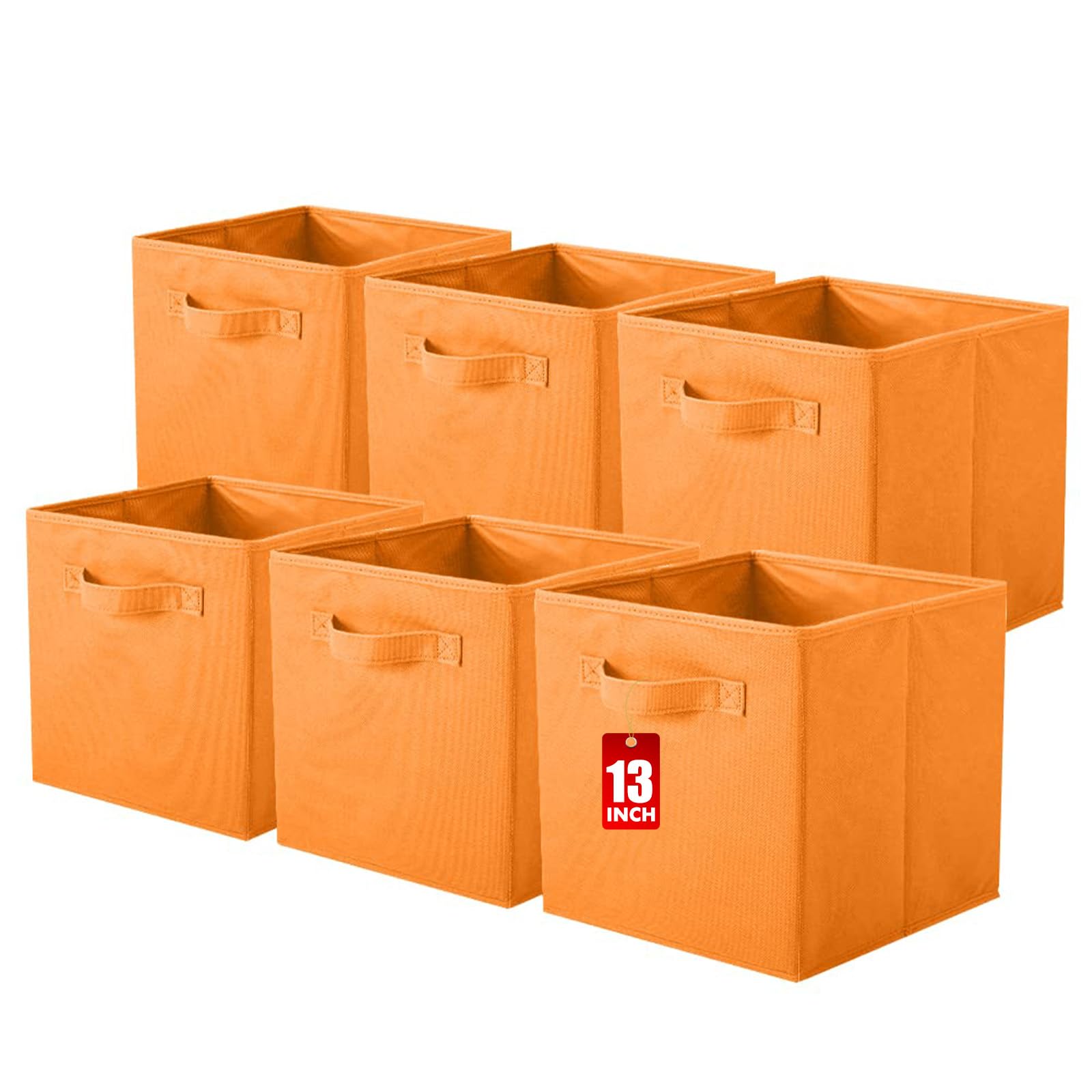 powerking Cube Storage Boxes, Foldable Fabric Storage Bins And Cloth Storage Organizer Drawer For Shelves, Closet And Toys Storage, 33 X 33 X 33 CM — image 1