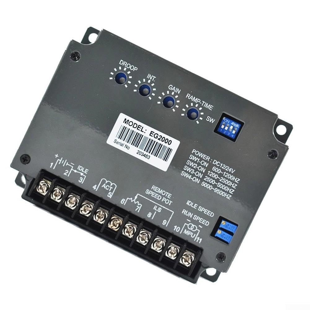 Gobernador de motor de gas natural EG2000 0.5A-15A Salida