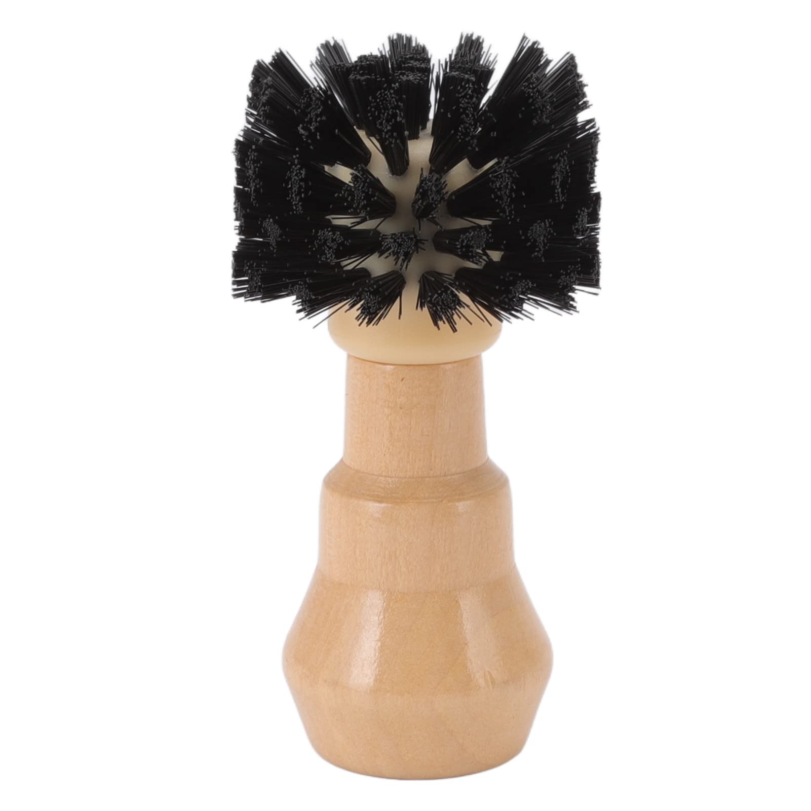 Szczotka do Czyszczenia Kolby do Kawy, Profesjonalny Przenośny Ekspres do Kawy, Szczotka do Kolby Ubijak do Kawy z drewnianą rączką do Narzędzi Kuchennych 58 Mm 2,28 Cala