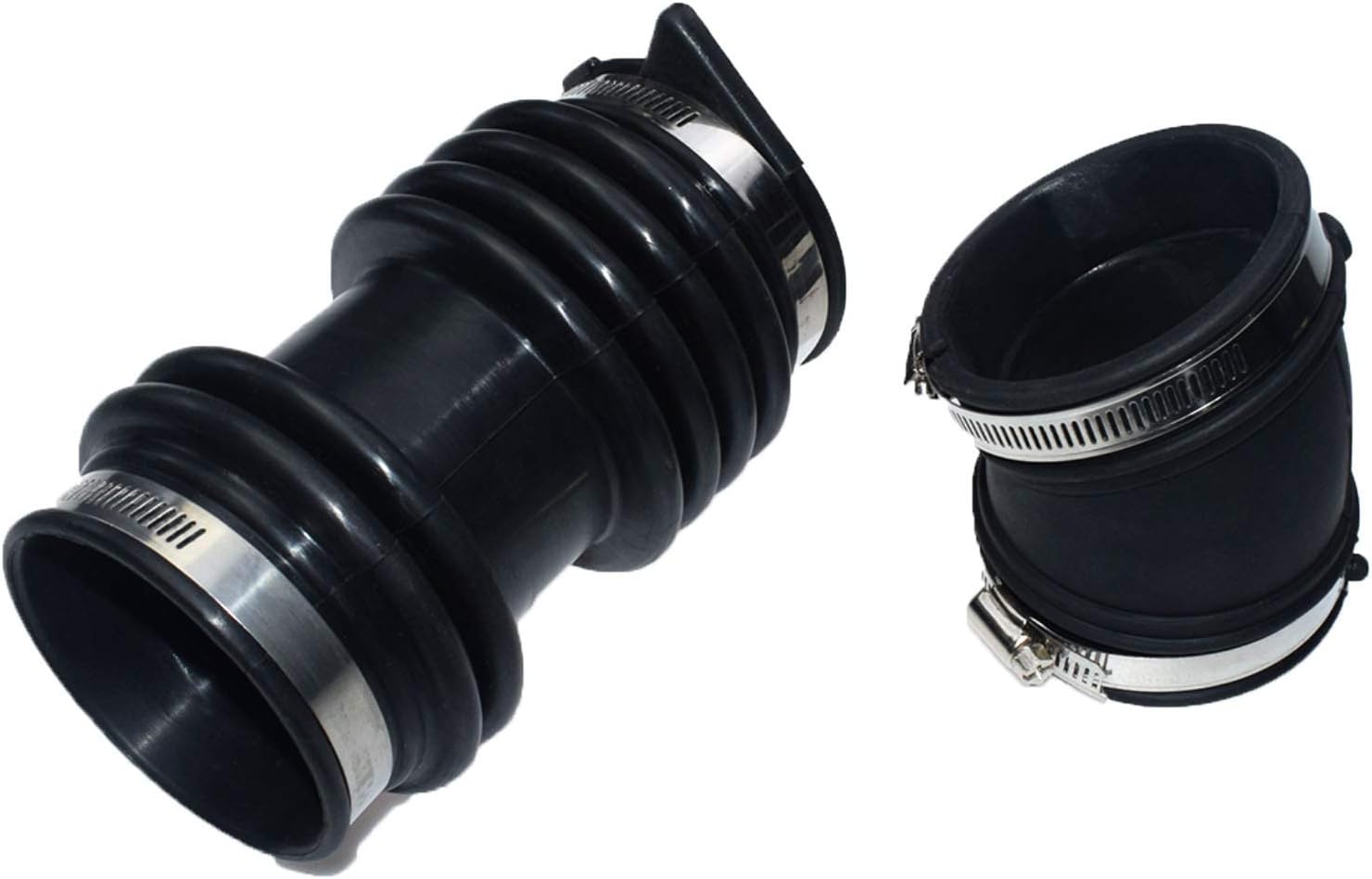 2Pcs Air Intake Hose Tube Duct Boot For 2003-2008 Infiniti FX35 3.5L 16576-CG00A 16576-CG000 16576-EG00A