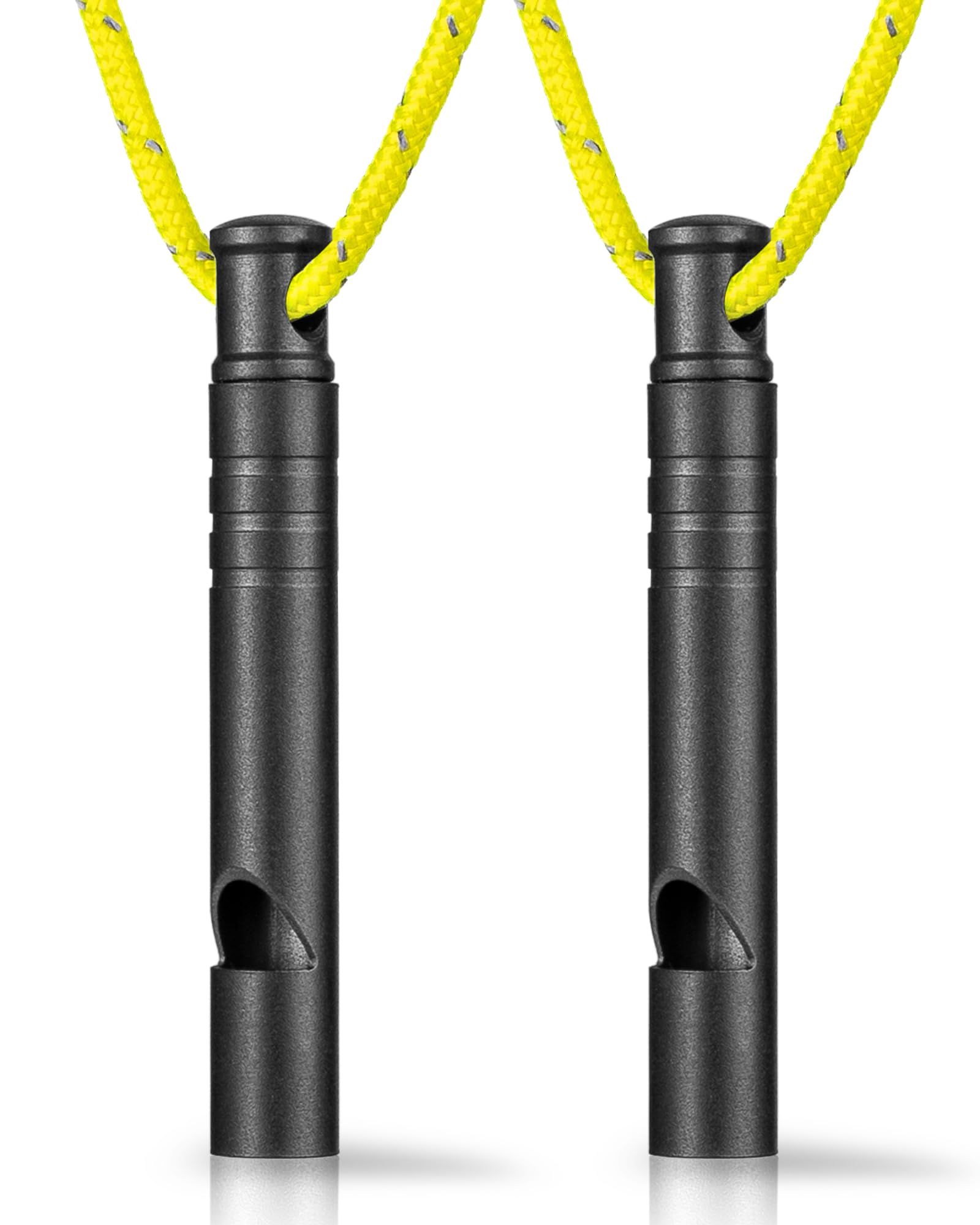 TISUR Titanium Emergency Whistle,120db Safety Whistle with Lanyard,Outdoor Survival Small Whistle for Life Saving,Hiking,Pets Training,Coach Sports