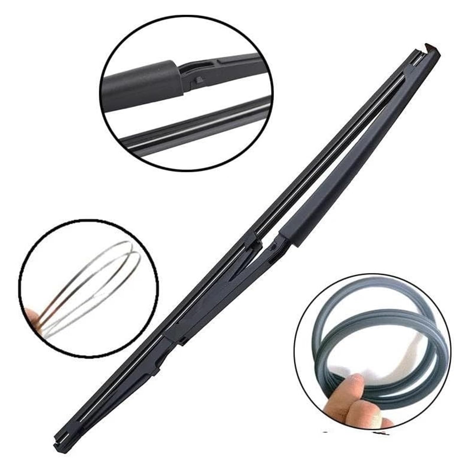 Para Alfa Romeo 147 2000-2005 2006 2007 2008 2009 2010 Cepillo De Lluvia Para Parabrisas Limpiaparabrisas Coche 13 "limpiaparabrisas Trasero Y Brazo Brazo Limpiaparabrisas Delantero