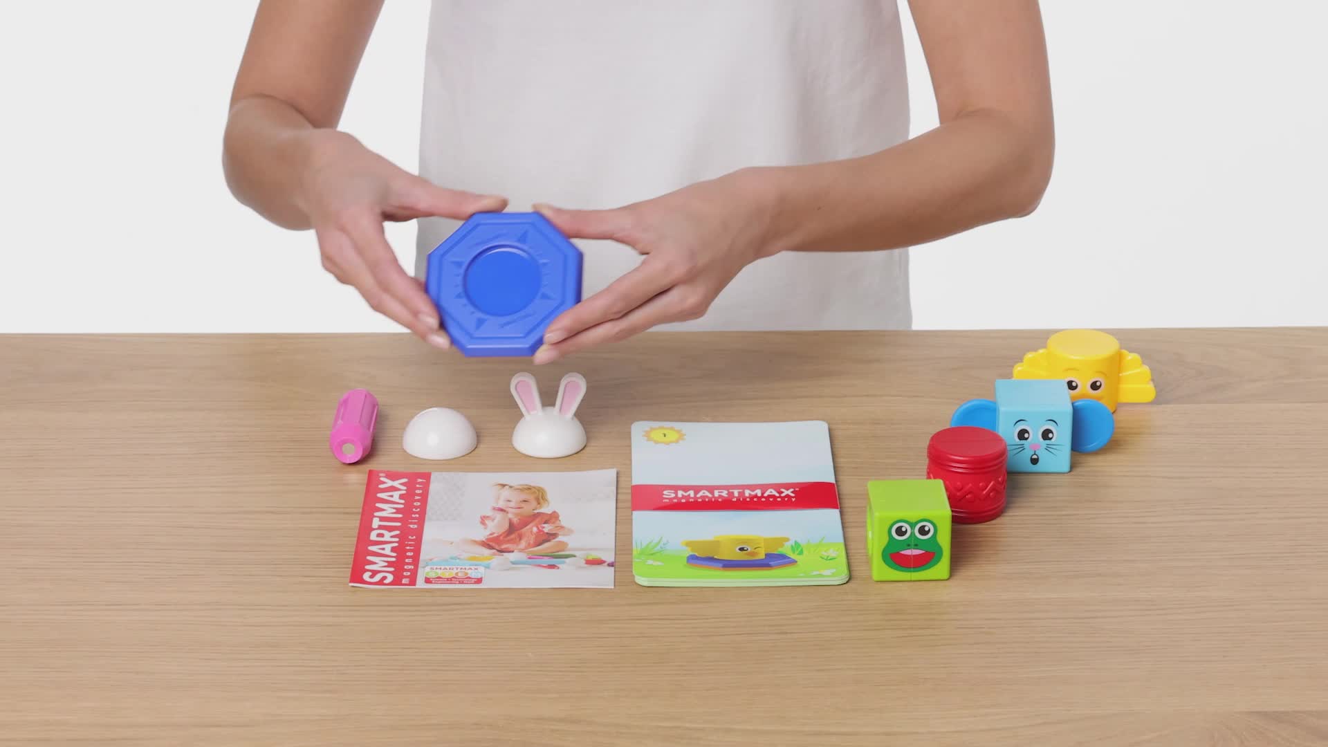 Amazon.com: SMARTMAX - My First Totem, Magnetic Discovery Play Set