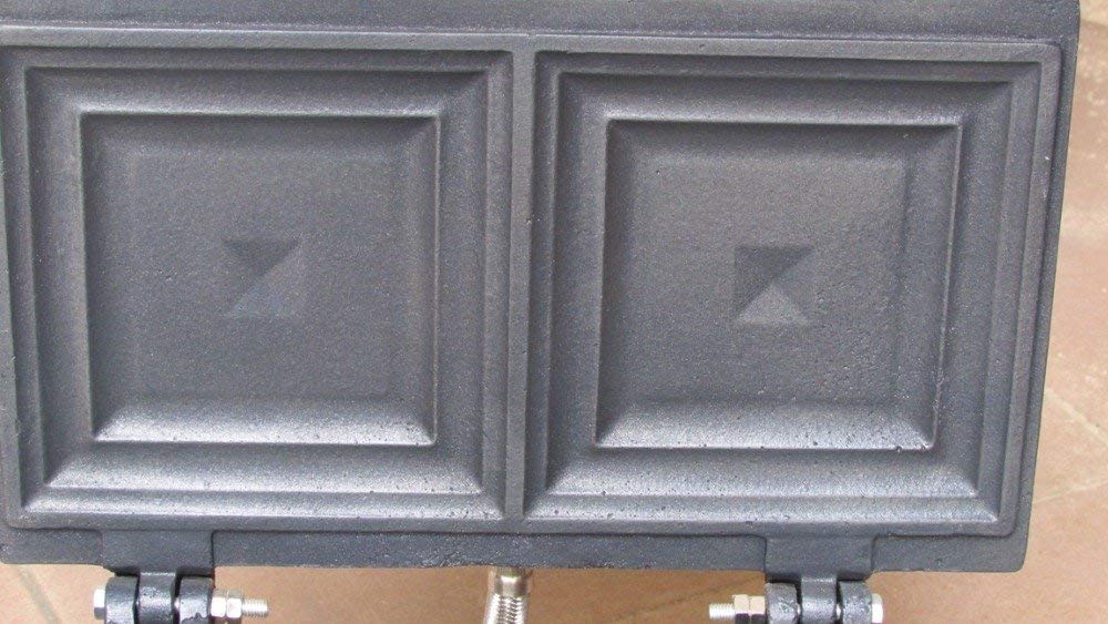 NP-535 2 Unidades de gofreras comerciales eléctricas, máquina para Hacer gofres belgas antiadherentes, máquina para Hacer sándwiches y paninis, 110V/220V, certificación CE