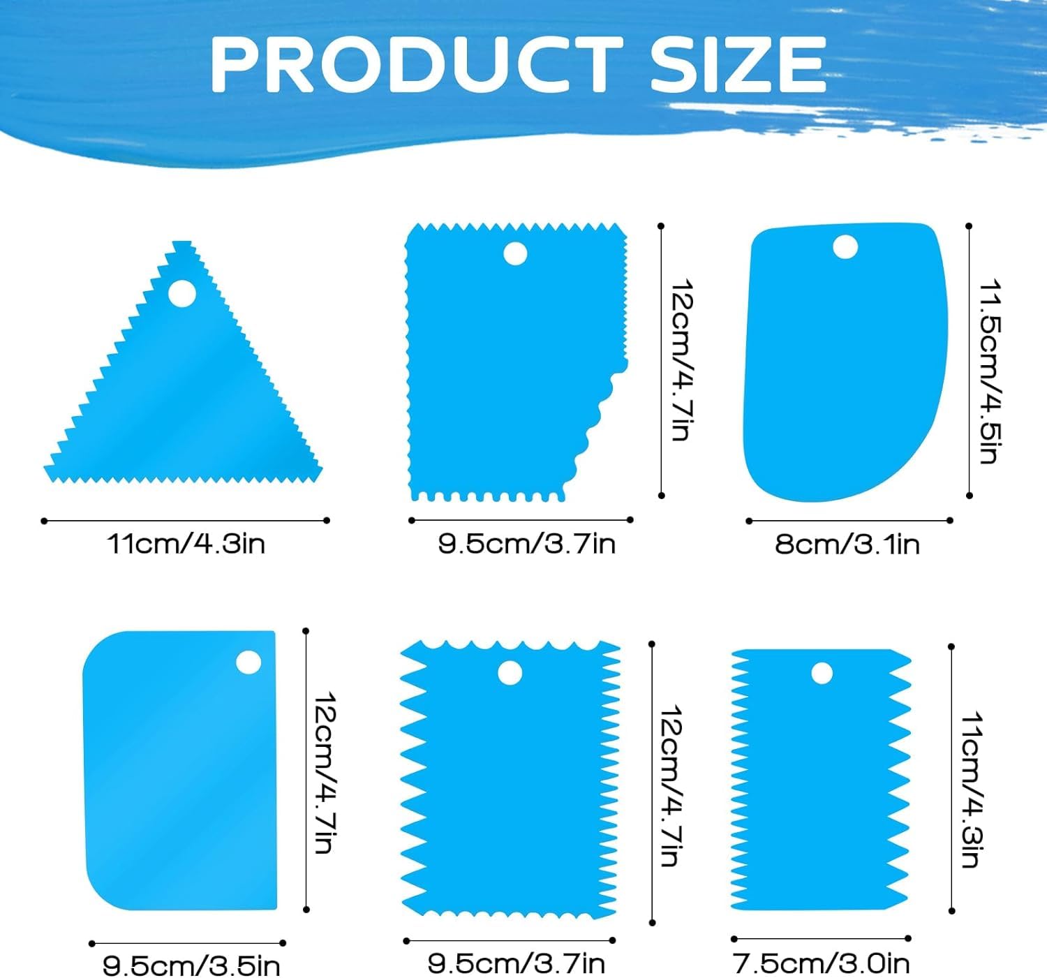 Set 11 Spatole Per Pittura Siumir - 5 In Acciaio E 6 In Plastica Per Olio, Acquerello, Guazzo - Foto 2