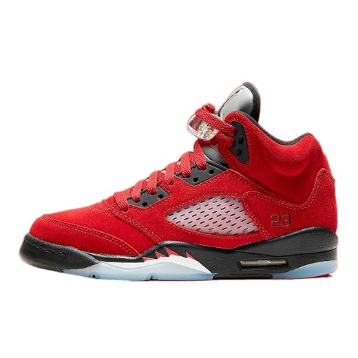Jordan Mens Air 5 Retro DD0587 600 Raging Bull 2021 - Size 9 Black/Black/Black