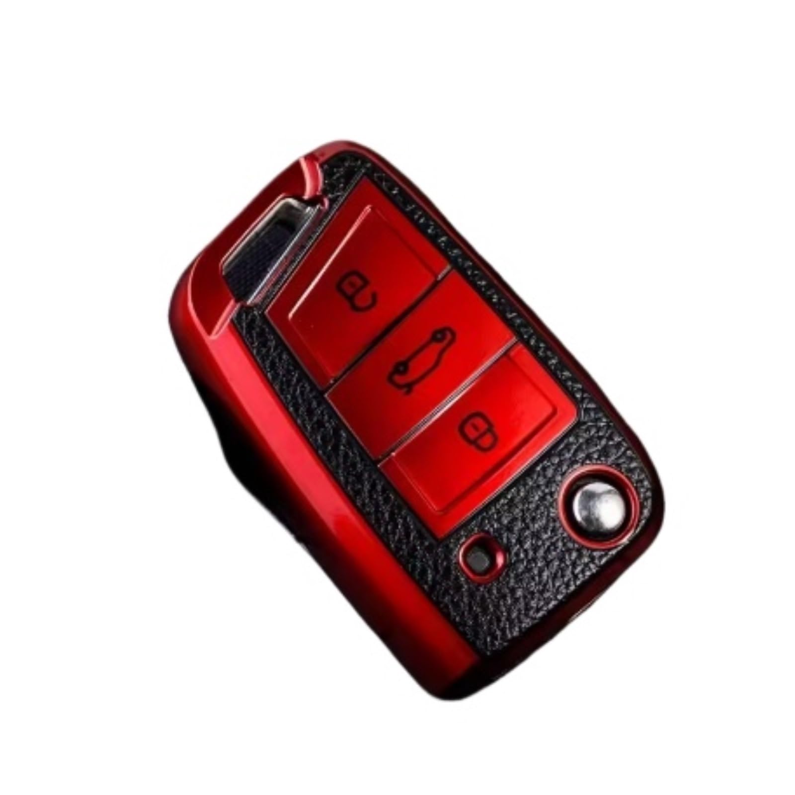 Funda Protectora De TPU para Llave De Coche para Seat para Ateca para León FR 2 para Ibiza(Red)