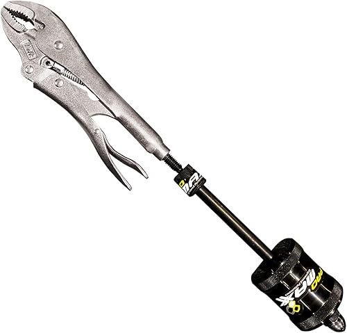 PRO MAXX PlierPull - Alicates de bloqueo de 3/8 pulgadas, adaptador roscado que conecta tu agarre de tornillo de banco a martillo deslizante de 11