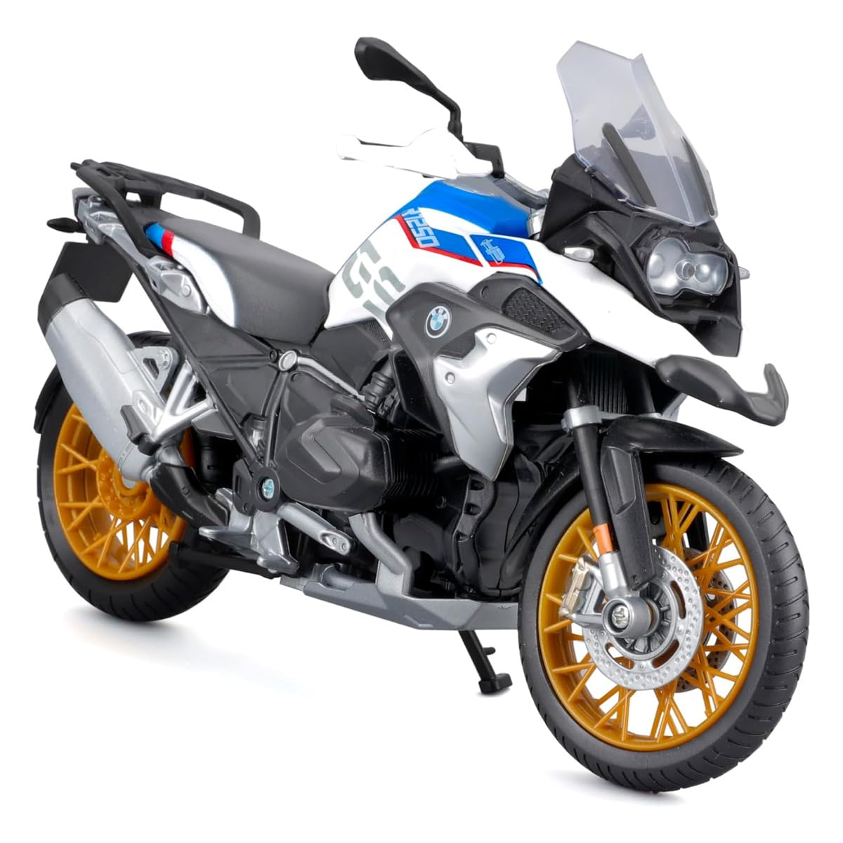 maisto Miniatures BMW R1250 Gs 1/12 avec base moto