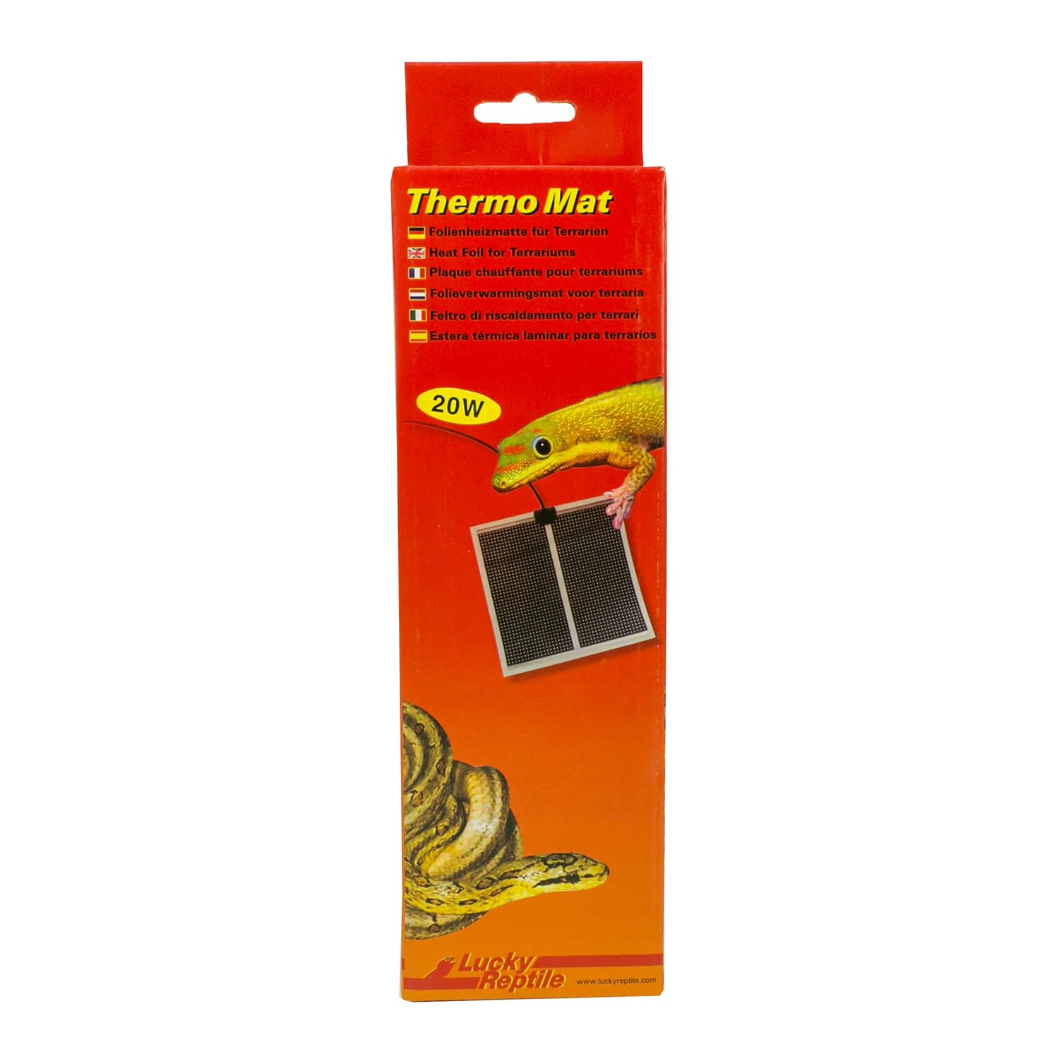 Lucky Reptile Thermo Mat Heizmatte für Terrarien, Wattstärke:7 Watt - 5
