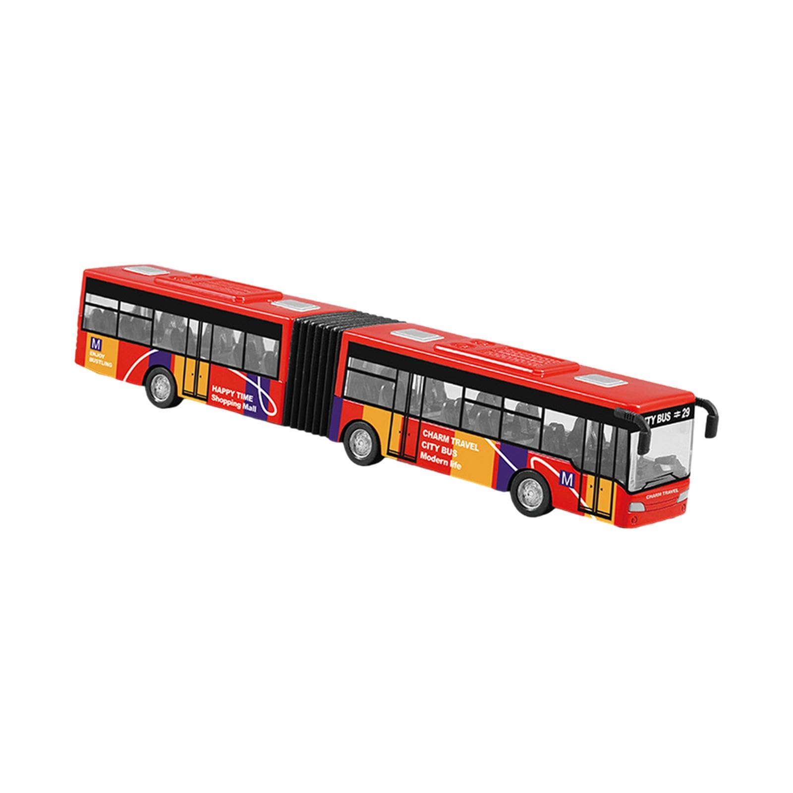 Autobús articulado de aleación resistente para evitar roturas al jugar 8