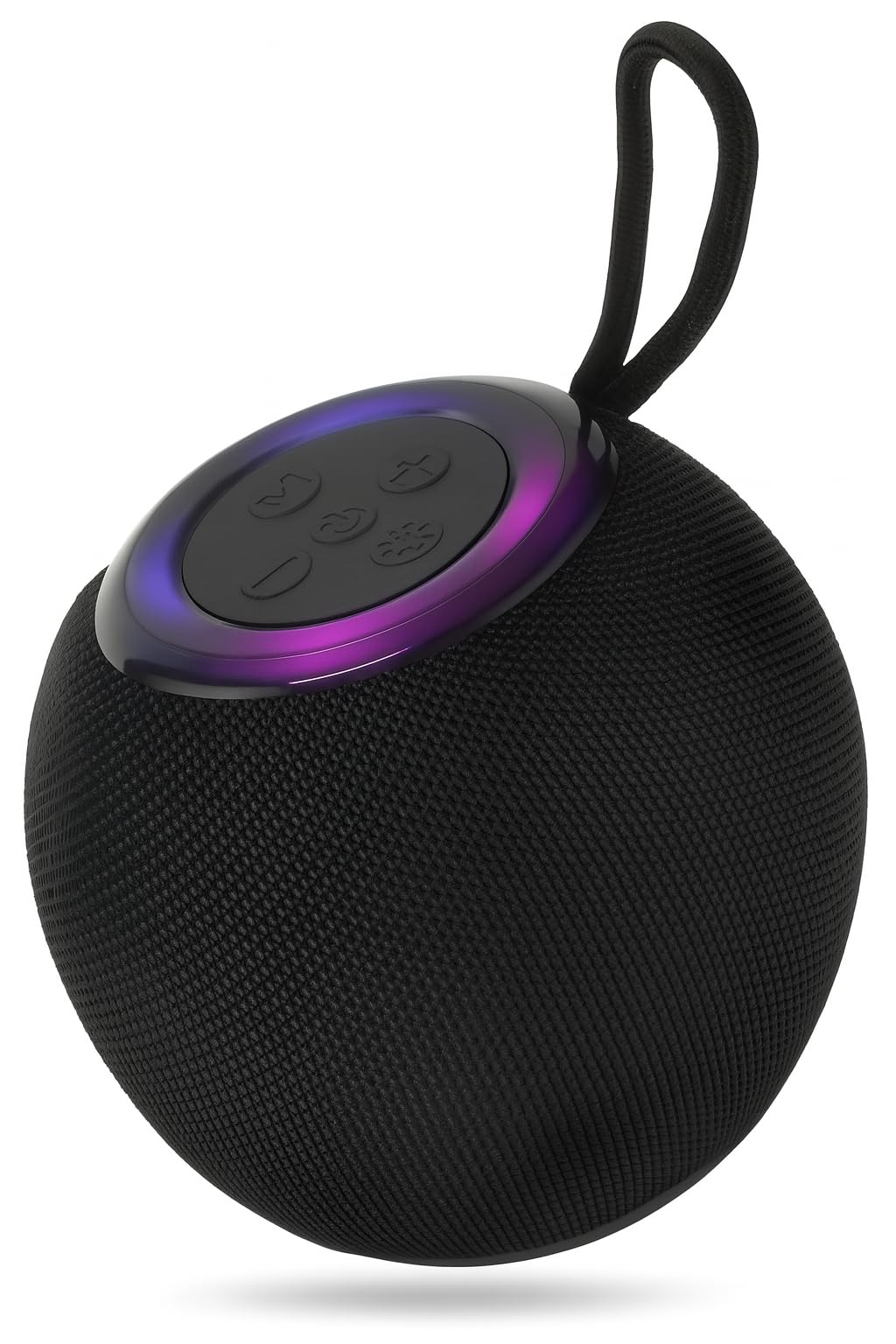 VEHOP Portable Bluetooth Speaker, HD Sound, Beat Synced RGB Lights, upto10Hrs Playtime, Multi-Playback Modes-BT5.3/TF Card/Aux-in, IPX4 Water Resistant Speaker & Type-C Charging.-image-42
