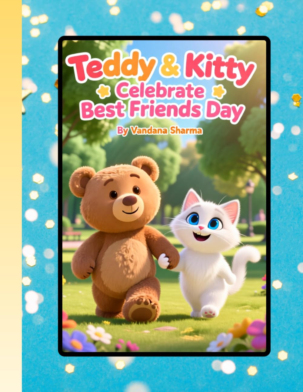 Teddy & Kitty Celebrate Best Friends Day: A Joyful Adventure of Friendship and Fun (Teddy & Kitty Explore the World)