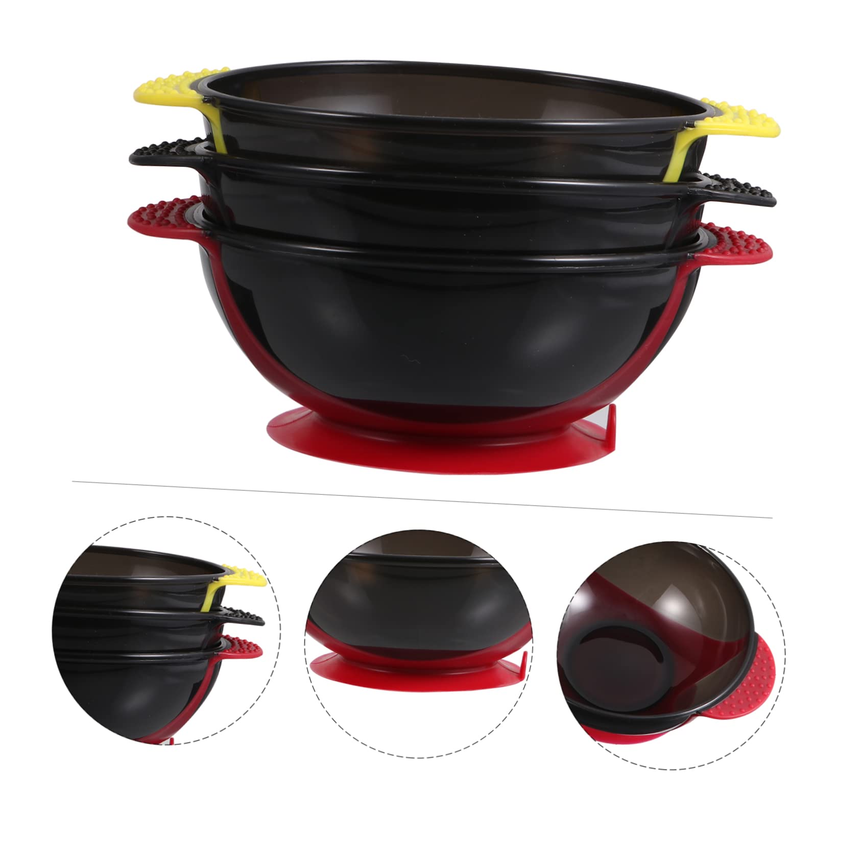 FOMIYES 9stücke Silikon Haarfärbeschalen Langlebiges Und Einfaches Färbe Zubehör Für Friseure Und Zuhause Für Müheloses Mischen Und Auftragen Von Haarfarbe