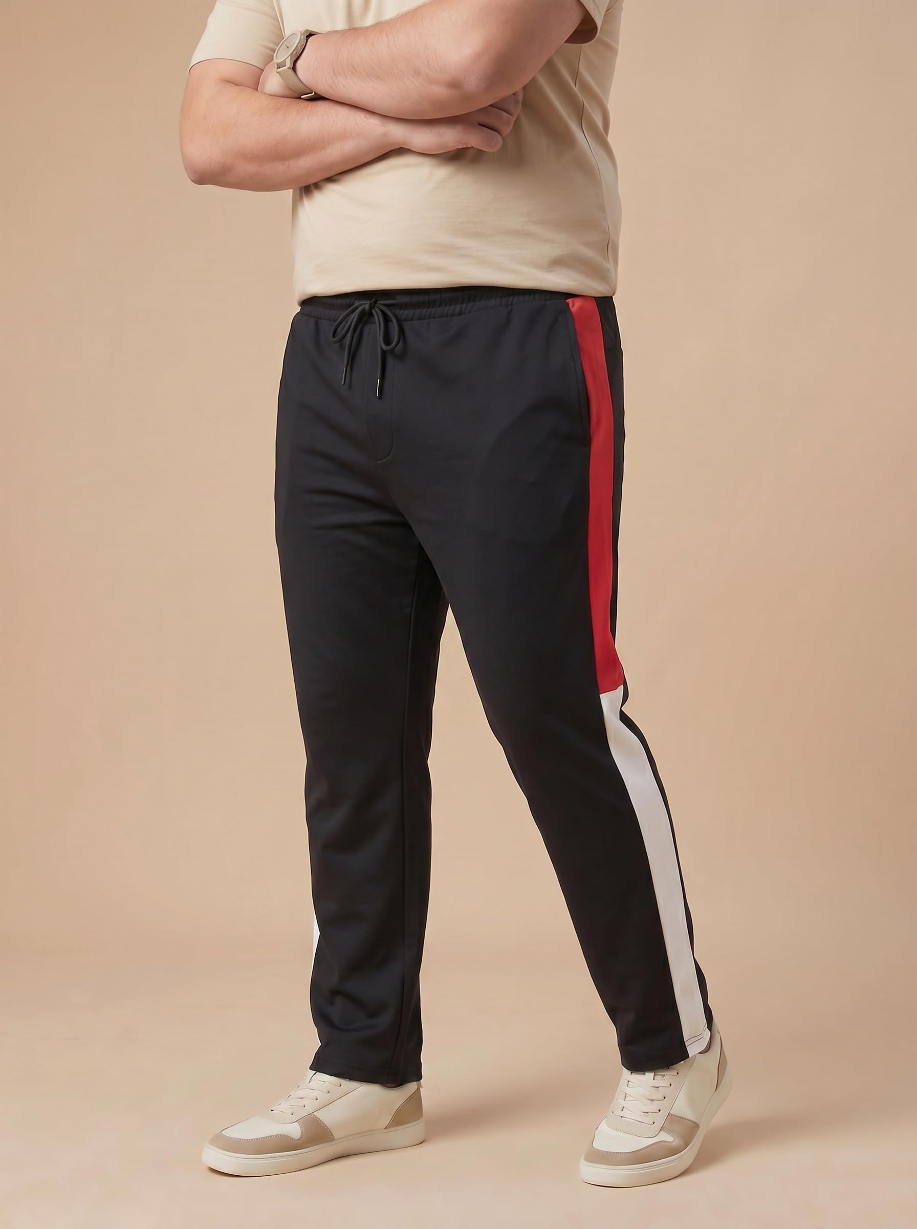 Kepa Men Summer Trackpnat Jogger PLSMENLWR07-Black_5XL