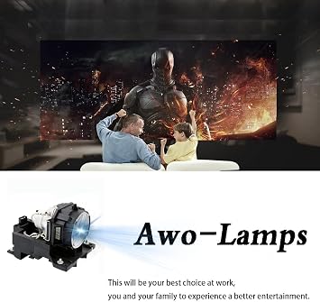 AWO 003-120457-01/003-002118-01 Premium Replacement Lamp Bulb with Housing for Christie LW400,LX400,LWU420 Projectors