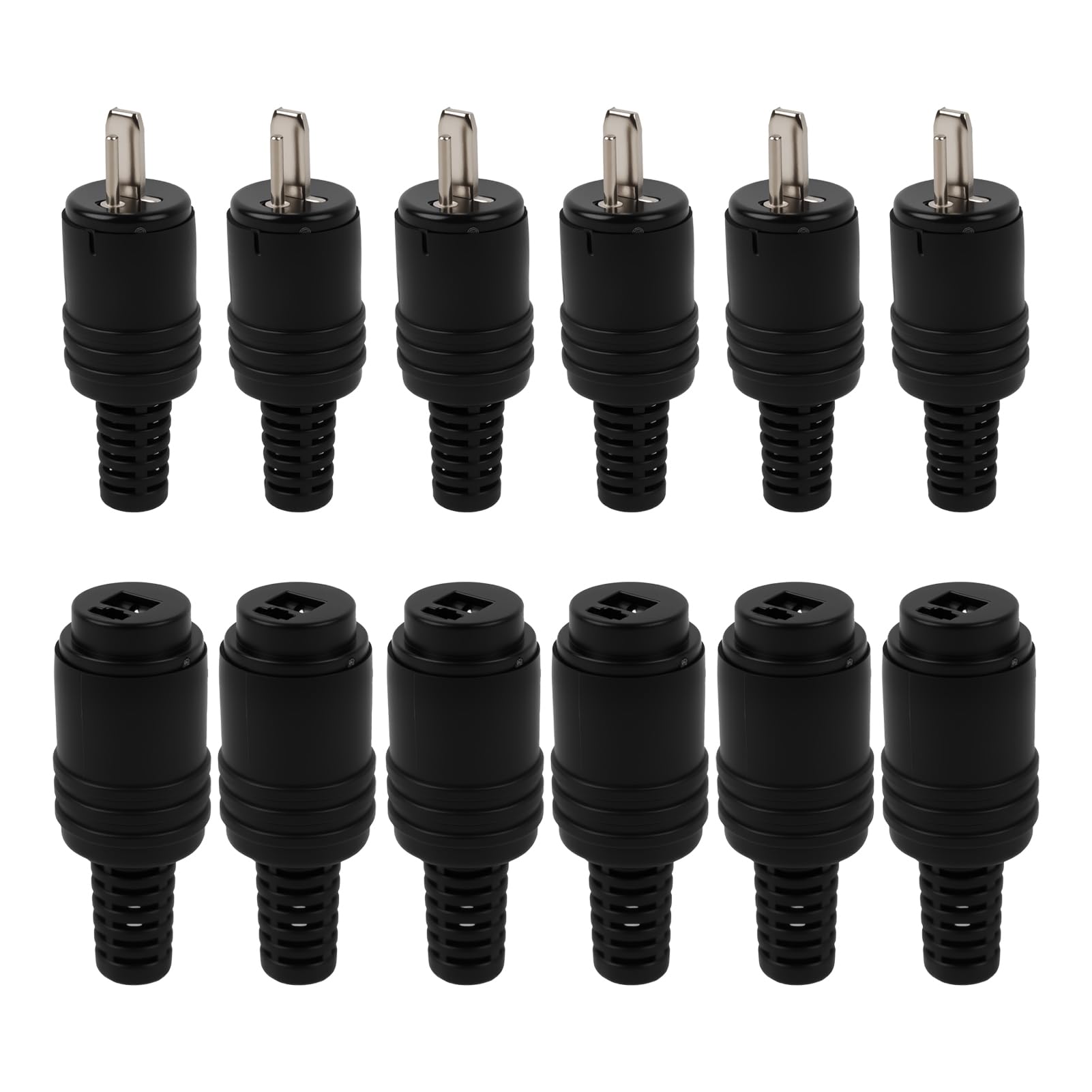Connettori HiFi A 2 Pin Per Altoparlanti &ndash; Spine DIN Compatibili Grundig, B&amp;O &ndash; Made In Germany