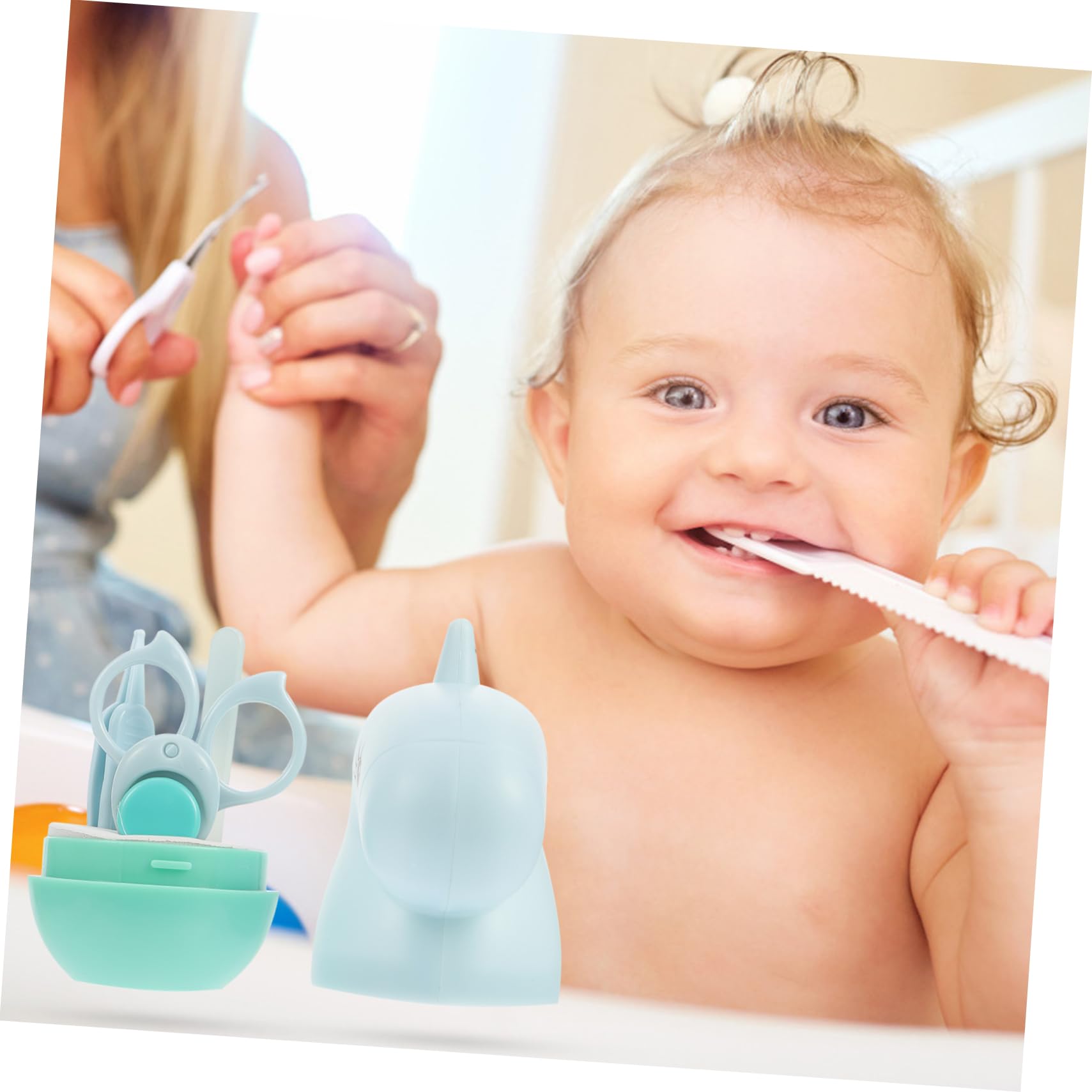 Abaodam 12 Pz set di forbicine per per bambini nail clippers tute per bambini kit per la cura delle del pinzette abito strumento per manicure per bambini AbS