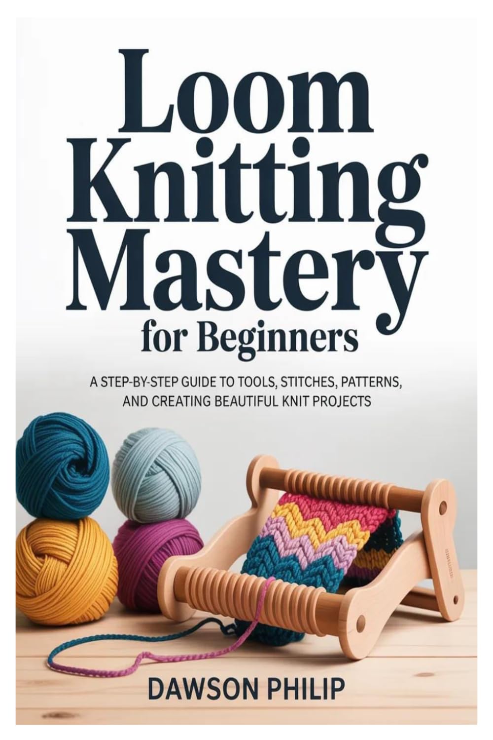Loom Knitting Mastery for Beginners: A Step-by-Step Guide to Tools, Stitches, Patterns, and Creating Beautiful Knit Projects