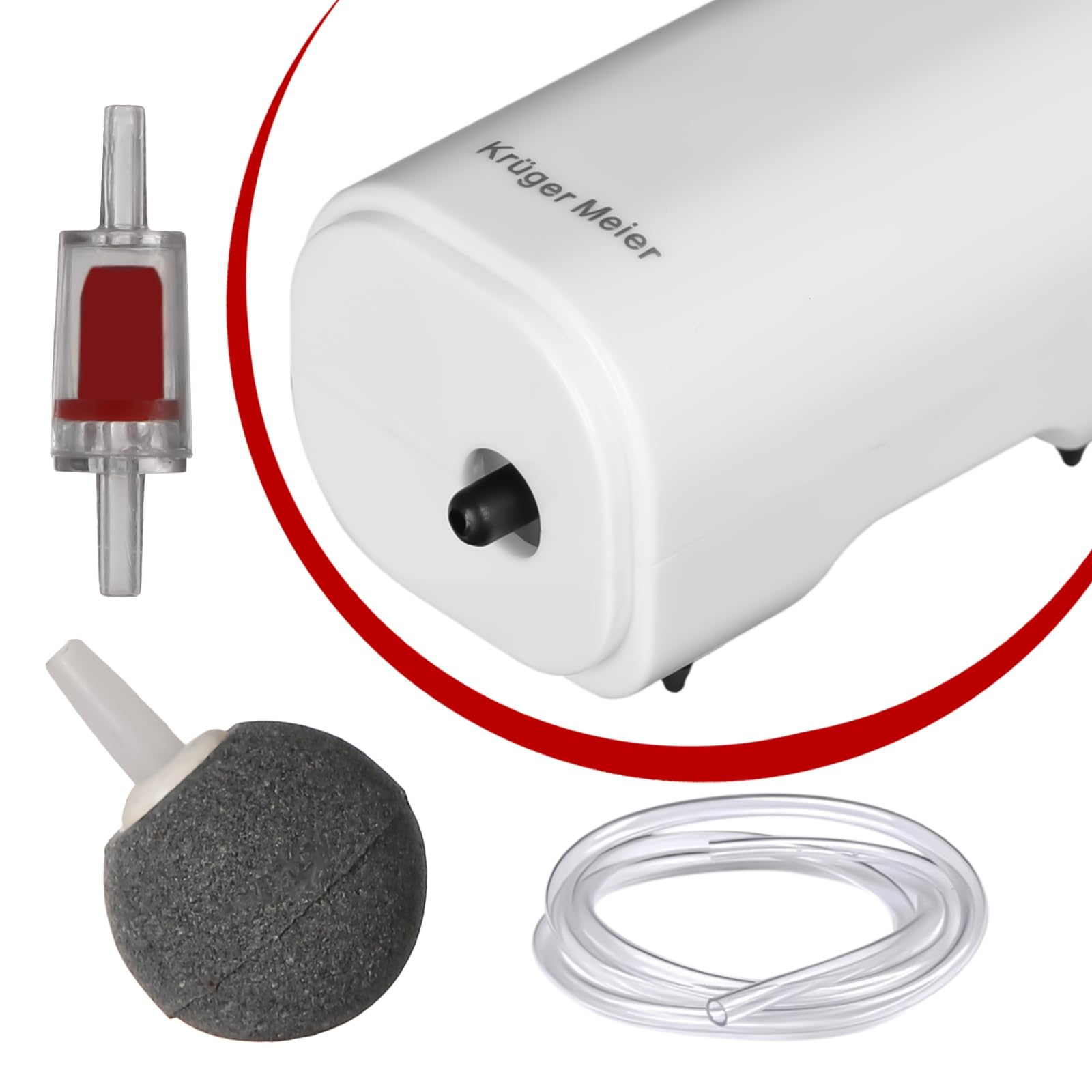 Kruger Meier Windboe Kit - zestaw napowietrzacz do akwarium 180l/h