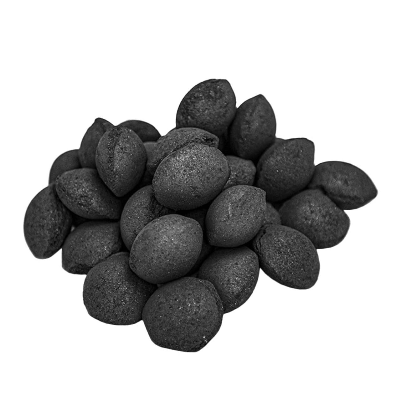 Kisangel 2 Paquetes Estufa De Cocina De Chimenea Parrilla De Carbón Parrilla Ahumadora Decoración Al Aire Briquetas De Madera Dura Inicio Black Mezcla De Carbón De Bambú