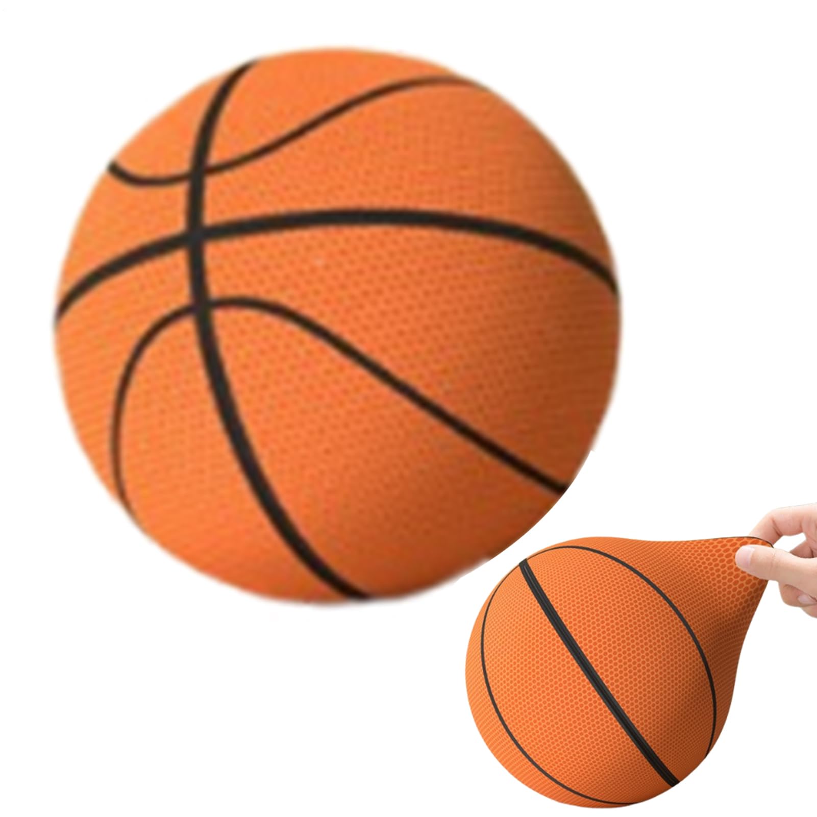 5/7 Pallone da basket in schiuma silenziosa pallone da allenamento in schiuma pallone da basket in schiuma silenziosa per interni