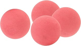 kowaku 4X Balones de Futbolín Oficiales de Torneo de Futbolín, Balones de Fútbol de 142 Pulgadas, Accesorios de Repuesto, Rojo