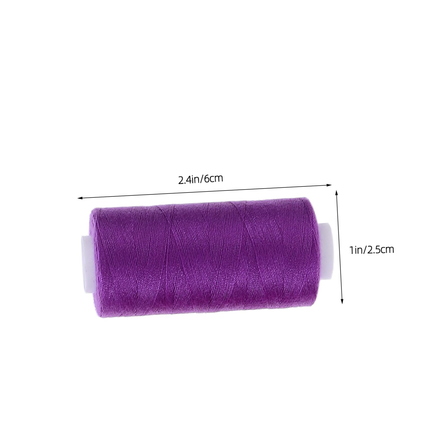Kit de Hilo de Coser de 111 Piezas con 39 Colores de Hilo para Máquina de Coser y 36 Bobinas de Poliéster con Portabobinas, Adecuado para Reparaciones Hogar
