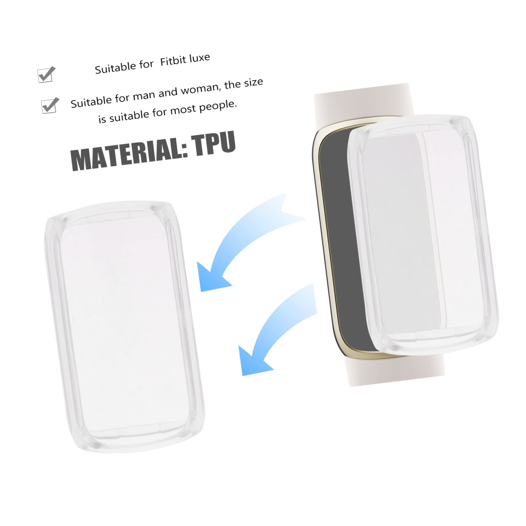 Gatuida 20pièces Housse De Tpu Pour Montre Luxe De Transparent Facile à Installer Design Élégant Et Fonctionnel